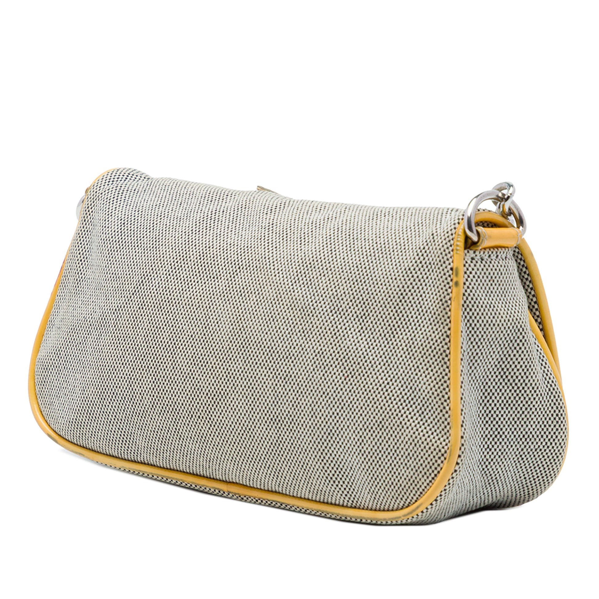 Chanel Canvas CC Camellia No. 5 Shoulder Bag