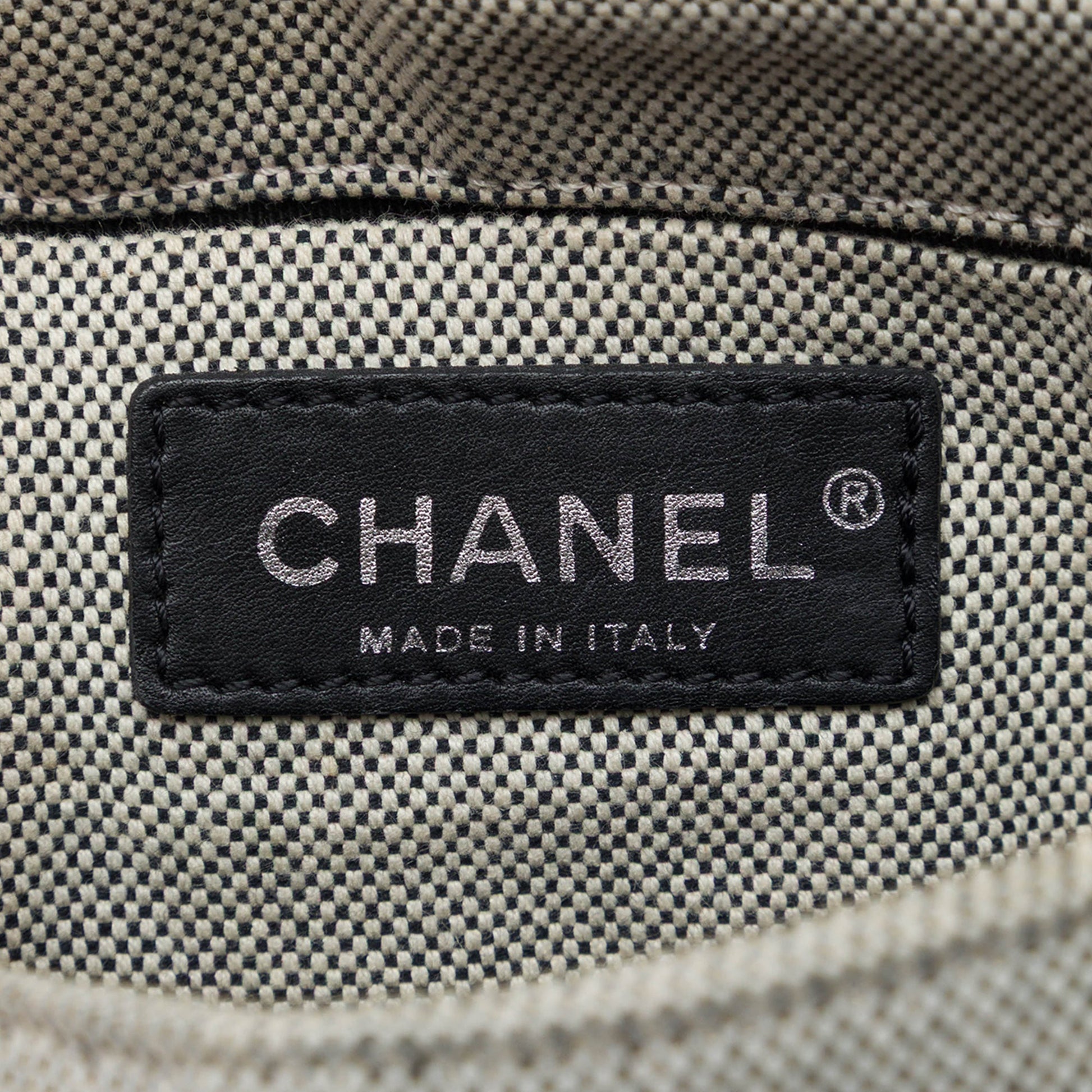 Chanel Canvas CC Camellia No. 5 Shoulder Bag