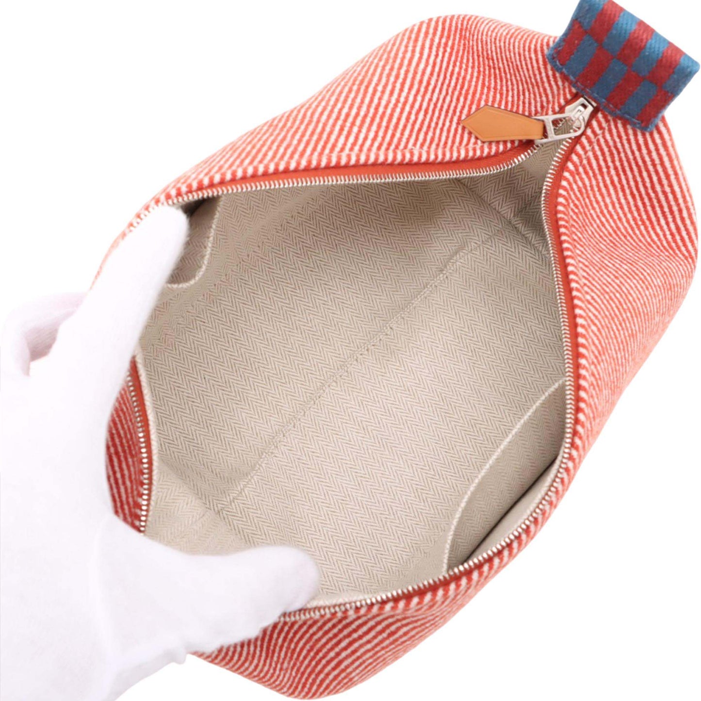 Hermès Small Wool Bride A Brac H Natte Case