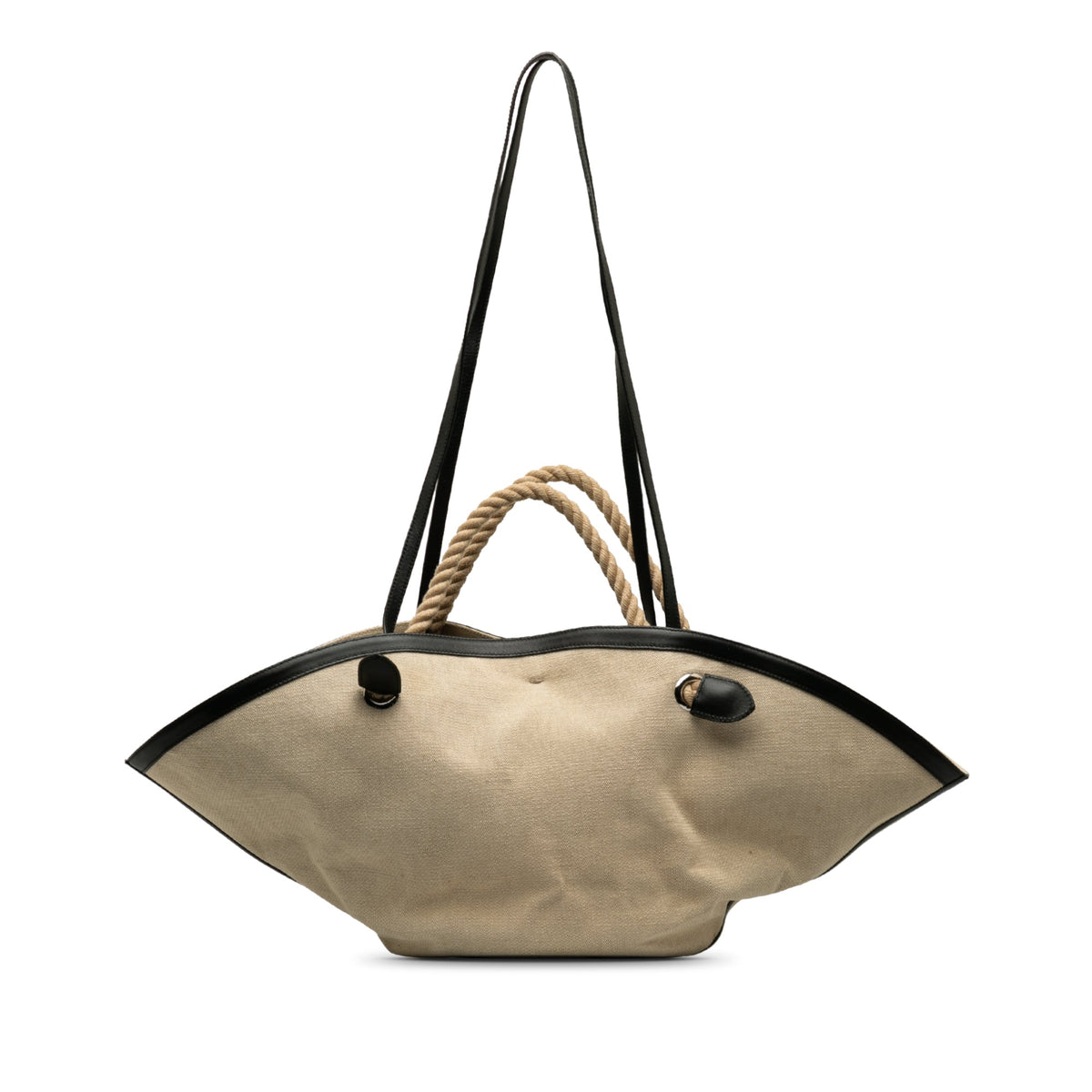 Jil Sander Canvas Sombrero Satchel