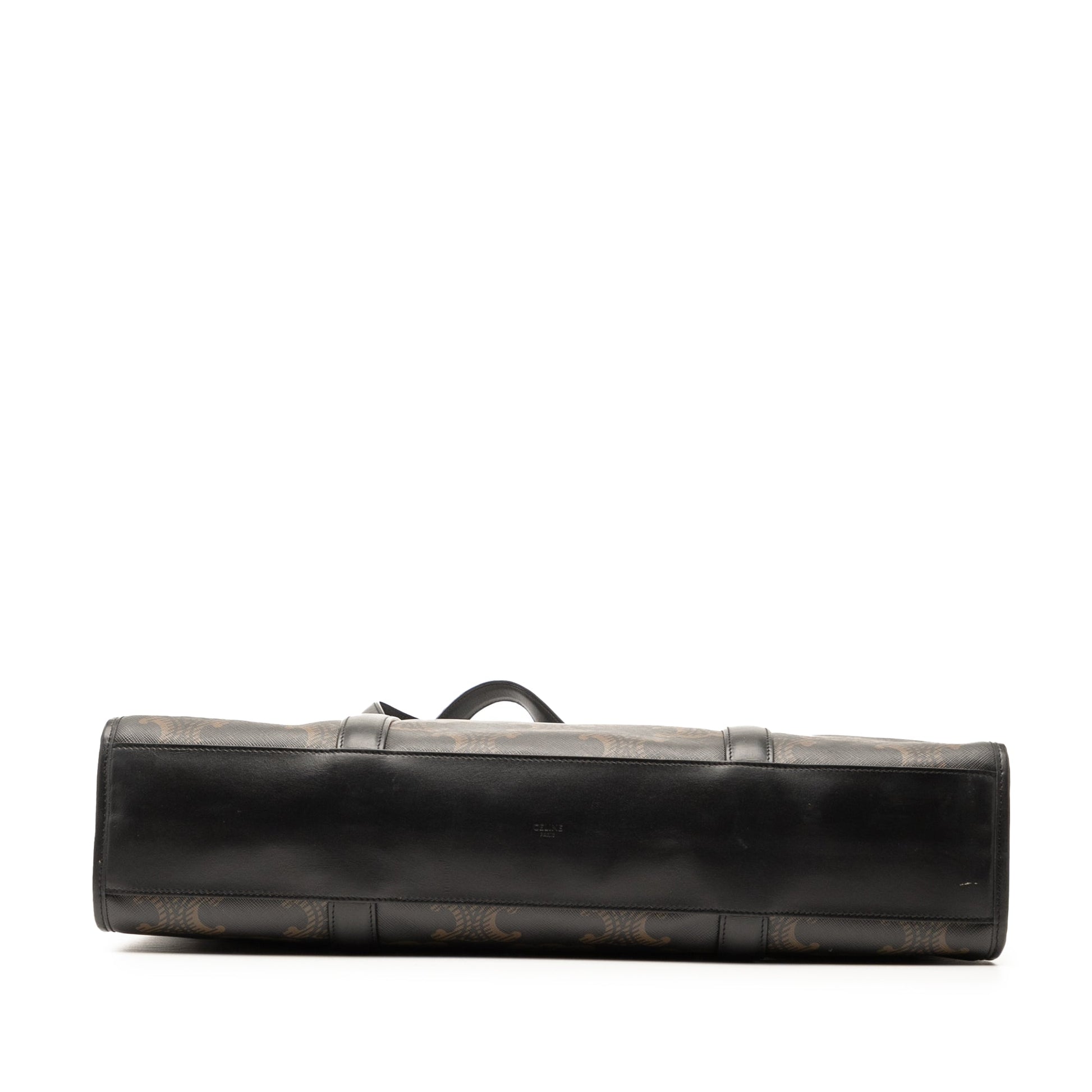 Celine XL Triomphe Coated Canvas Cabas Tote