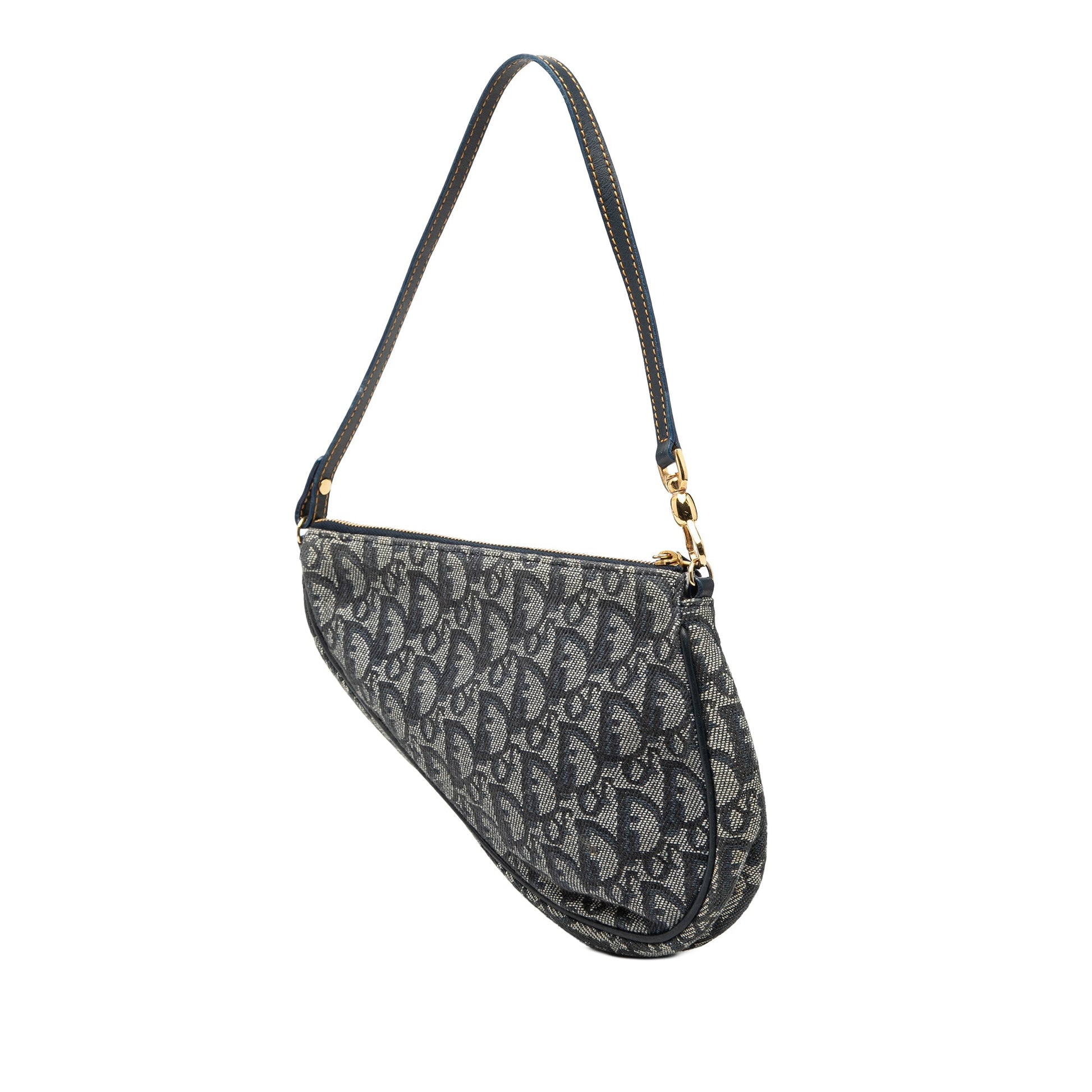 Mini Diorissimo Canvas Saddle Pochette