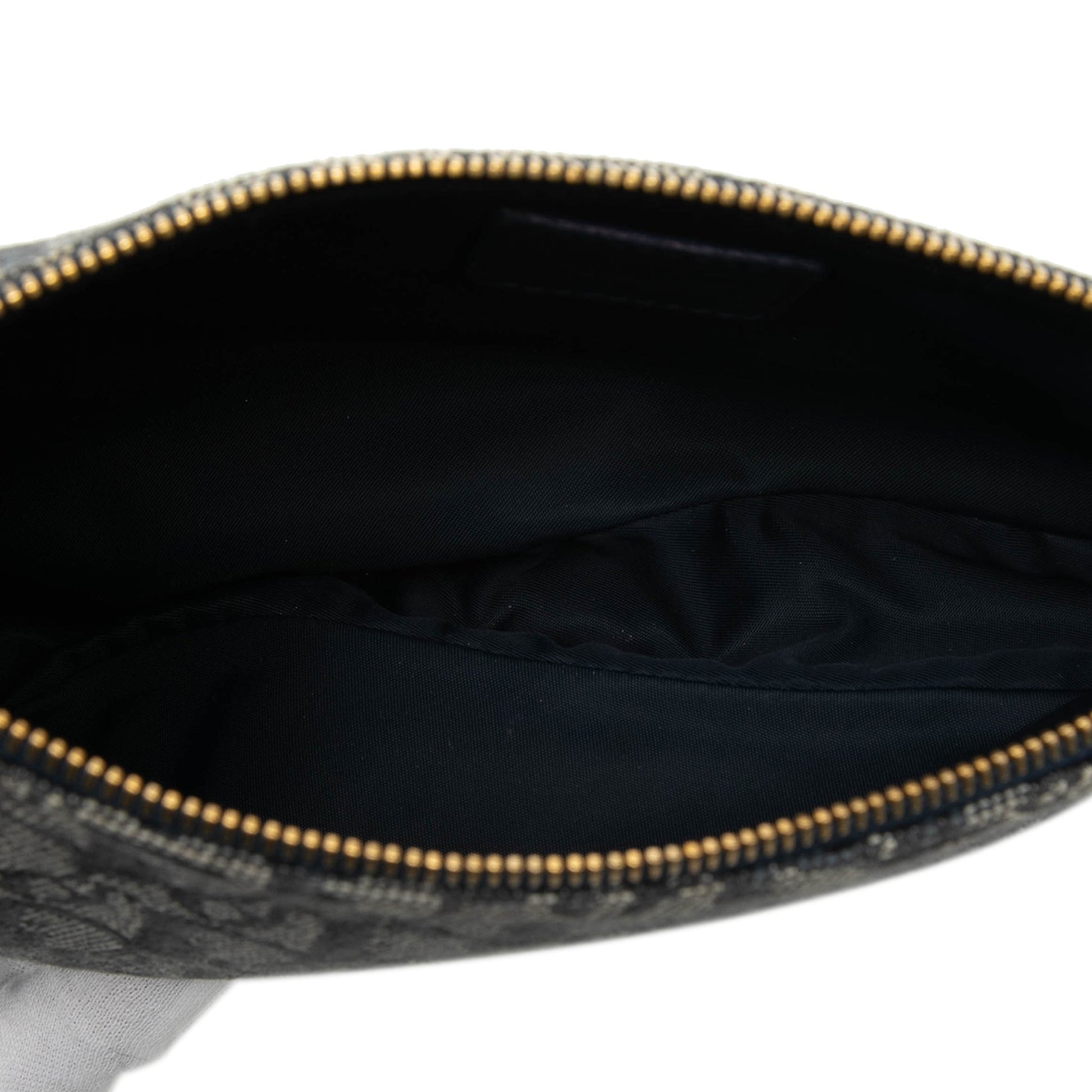 Mini Diorissimo Canvas Saddle Pochette