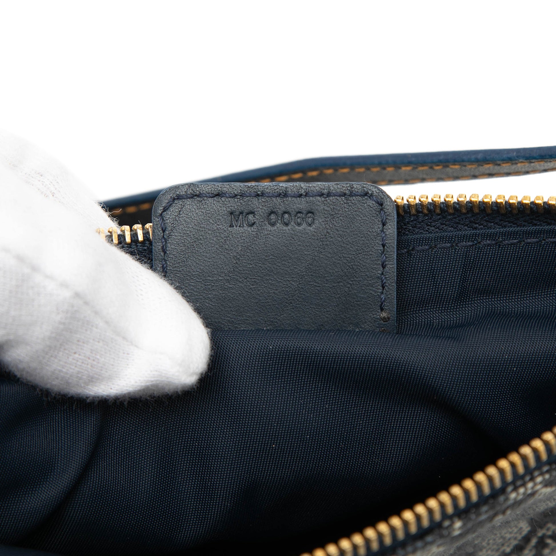 Mini Diorissimo Canvas Saddle Pochette