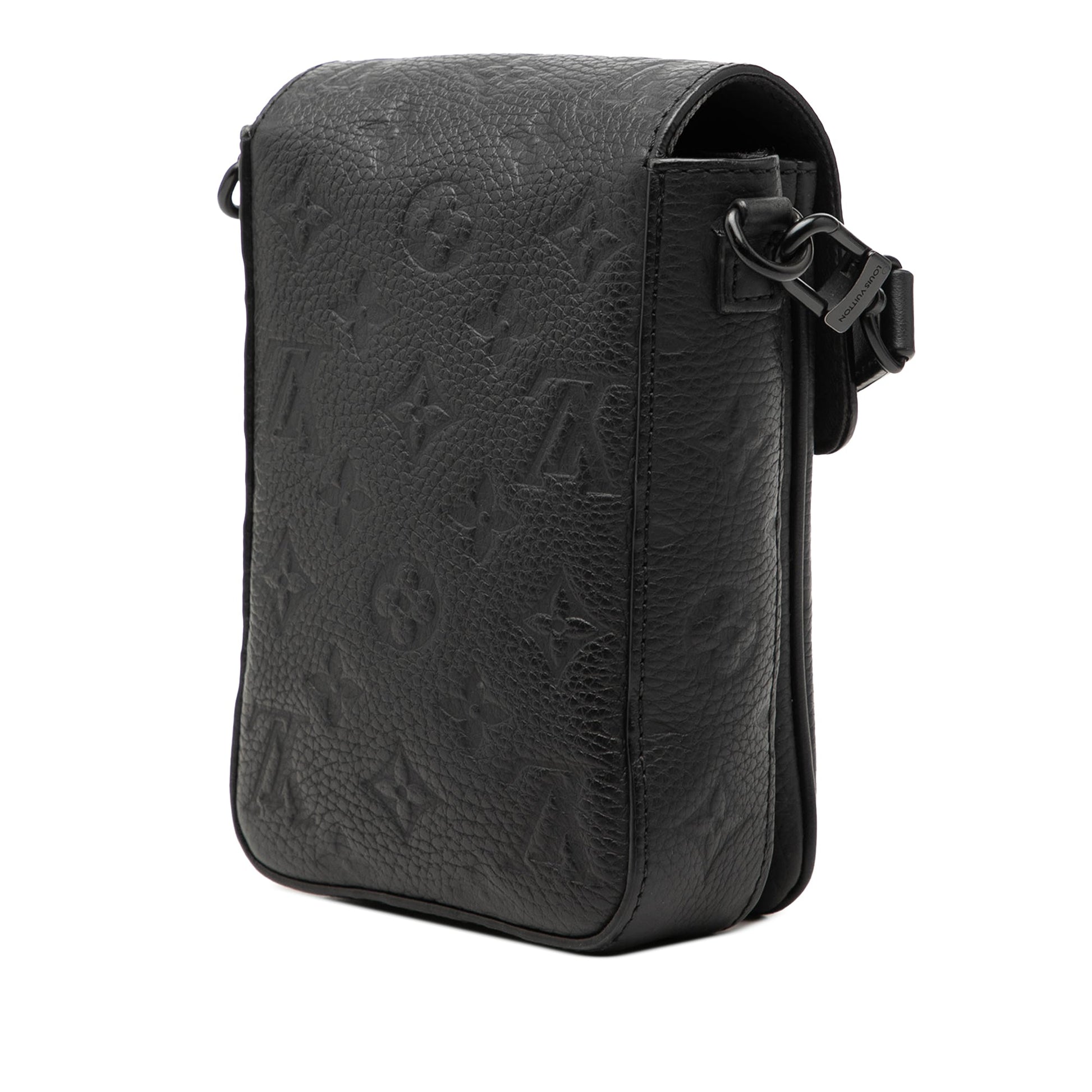 Louis Vuitton Monogram Taurillon Vertical Trunk Wearable Wallet