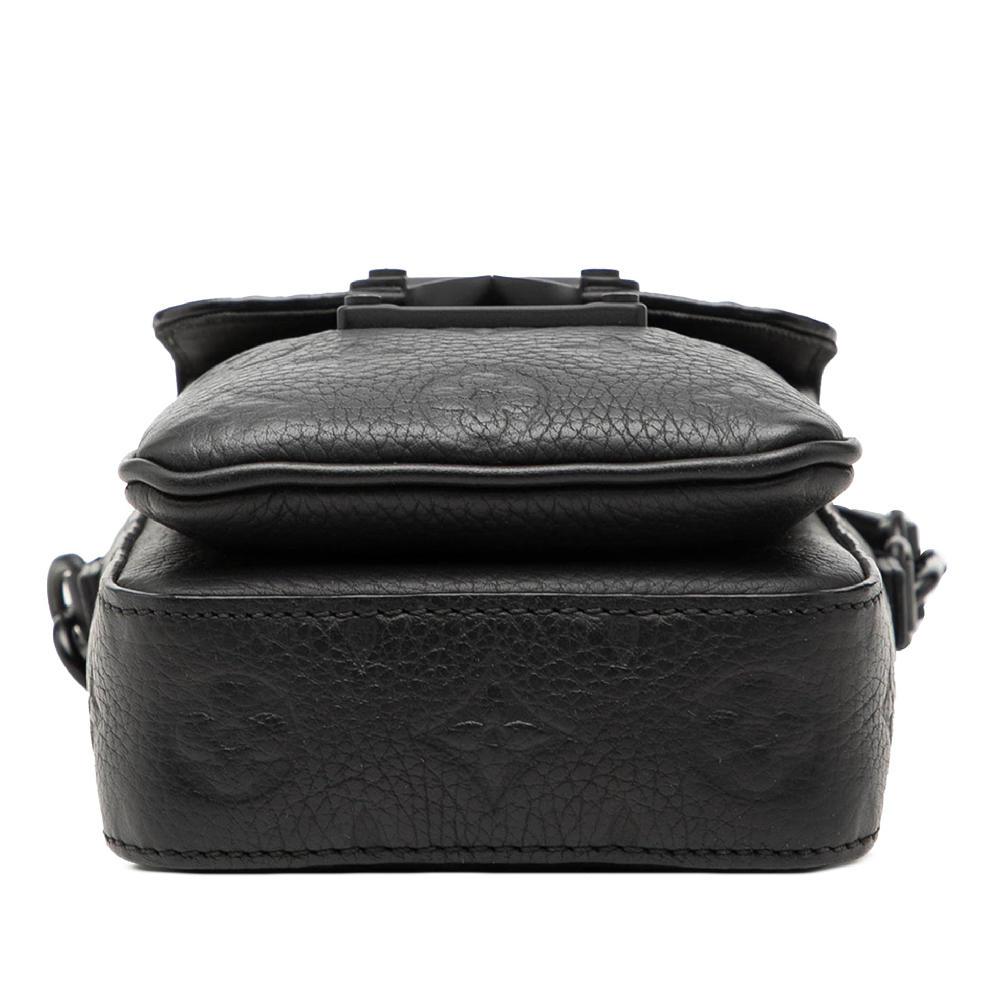 Louis Vuitton Monogram Taurillon Vertical Trunk Wearable Wallet