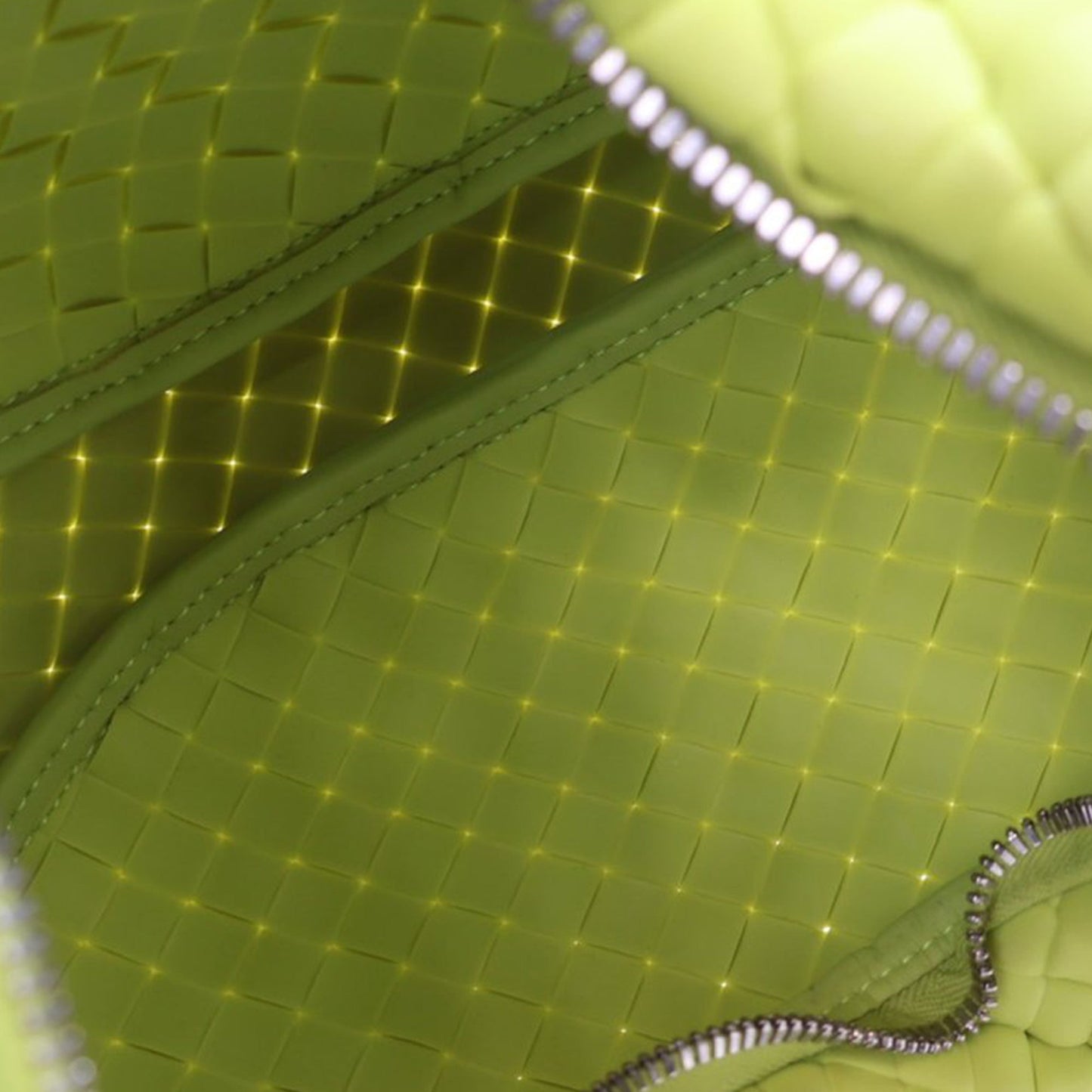 Bottega Veneta Mini Rubber Padded Intreccio Jodie