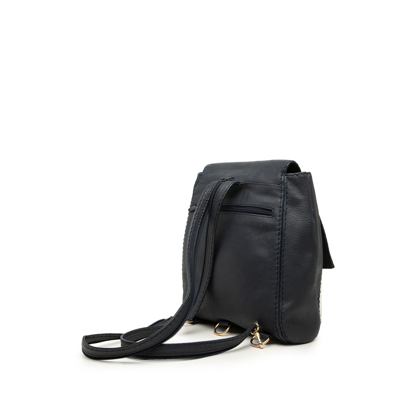 Saint Laurent Embossed Leather Backpack