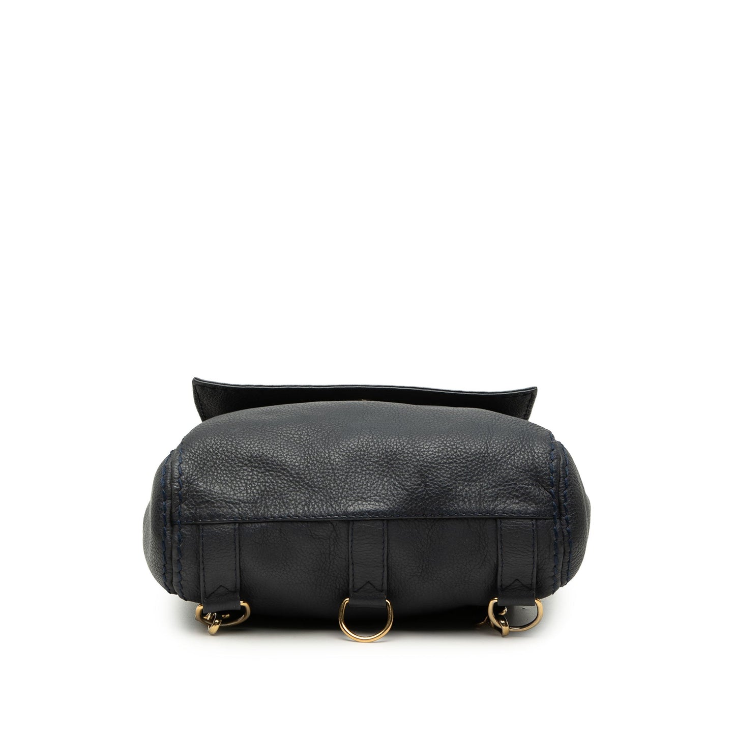 Saint Laurent Embossed Leather Backpack