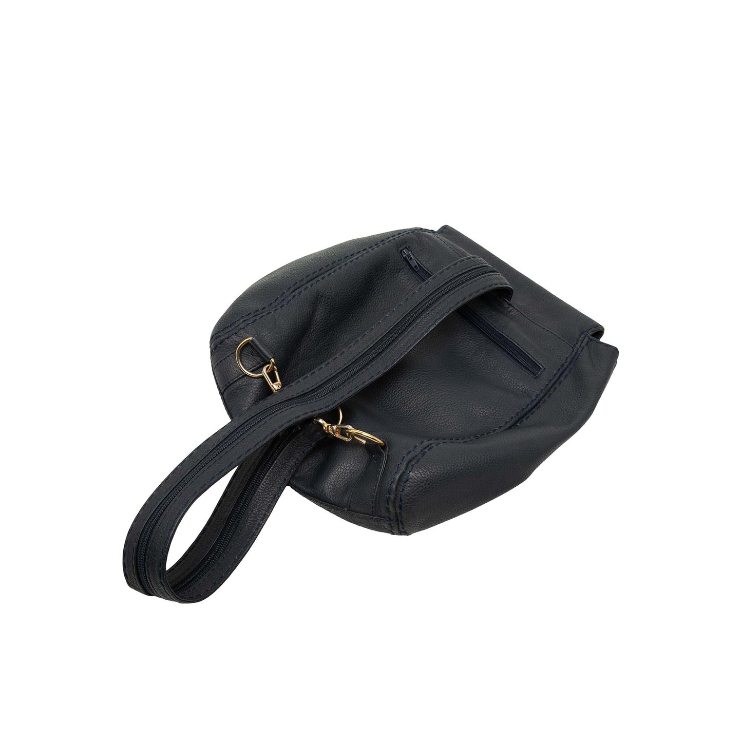 Saint Laurent Embossed Leather Backpack