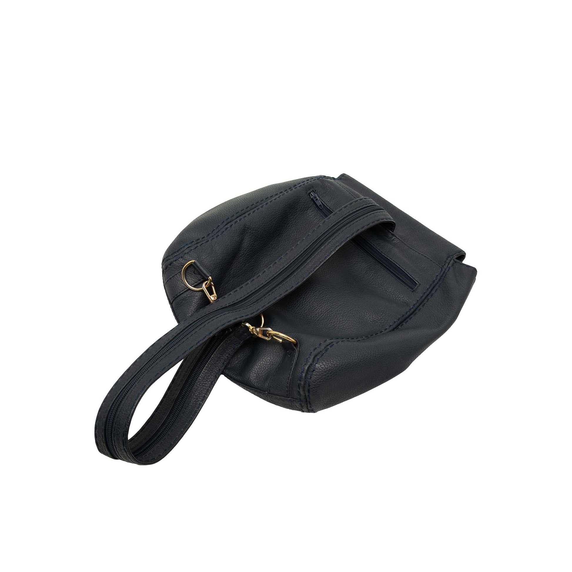 Saint Laurent Embossed Leather Backpack