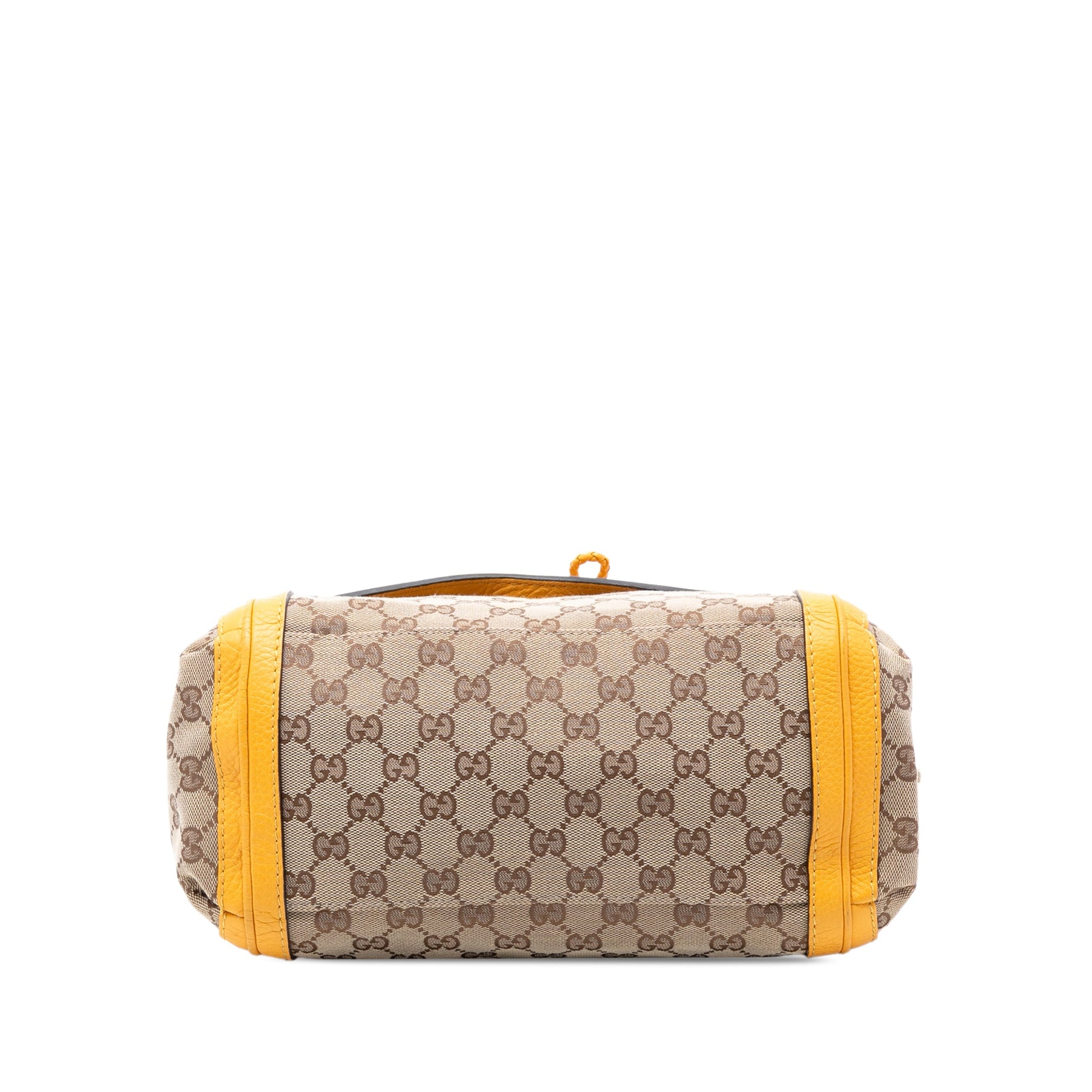 GG Canvas Bella Flap Satchel