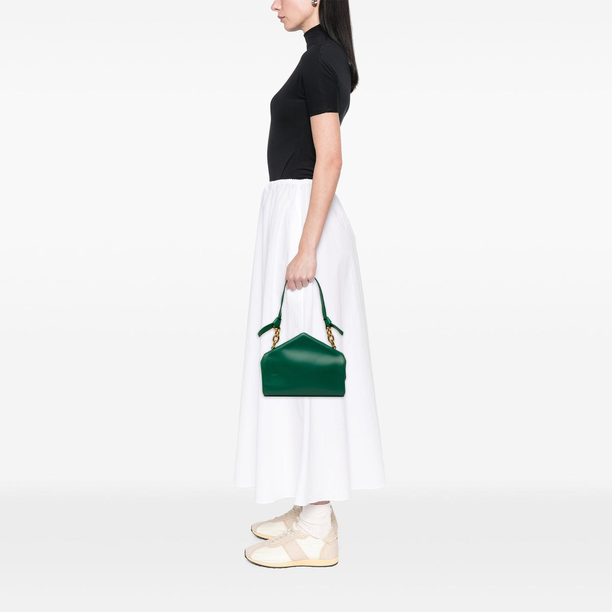 Bottega Veneta Calfskin The Tip Shoulder Bag
