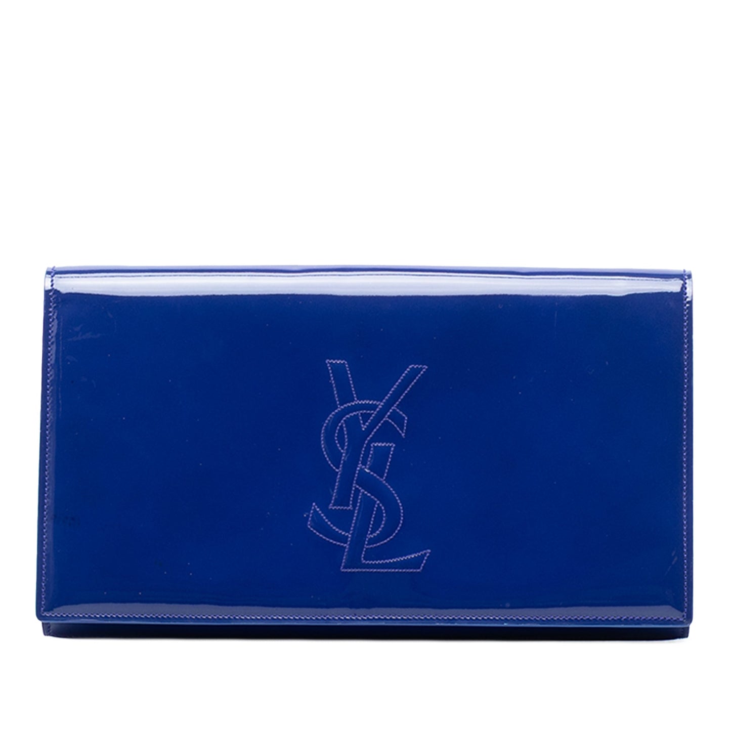 Saint Laurent Patent Belle Du Jour Clutch