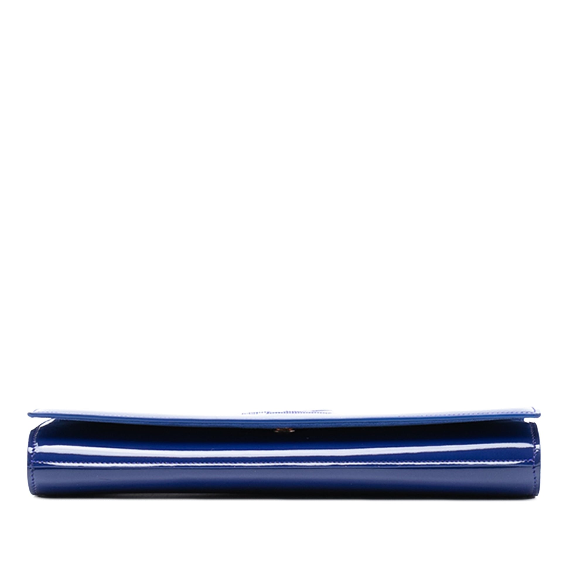 Saint Laurent Patent Belle Du Jour Clutch