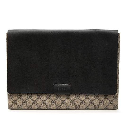 Gucci Large GG Supreme Clutch