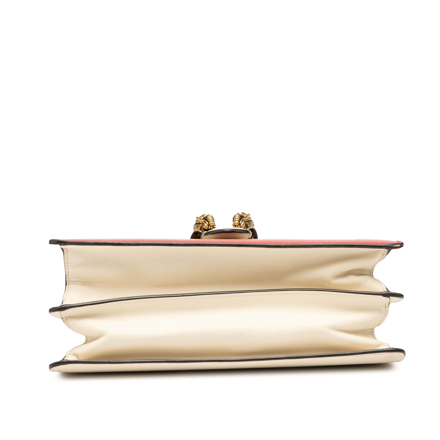 Gucci Medium Leather Bamboo Dionysus Web Satchel