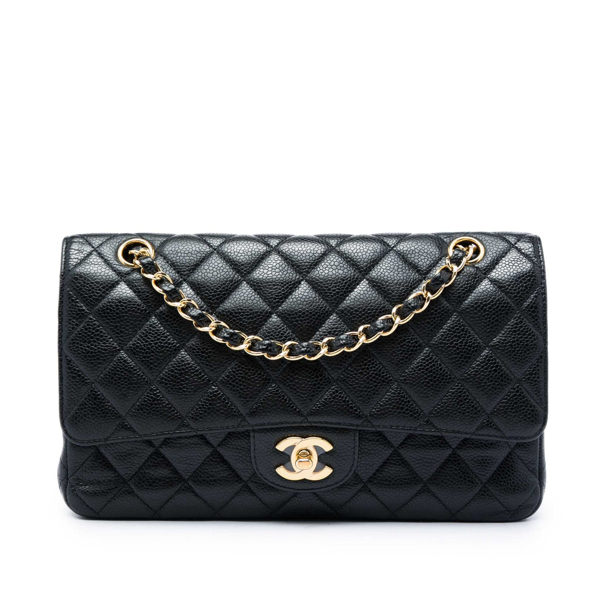 Chanel Medium Classic Caviar Double Flap
