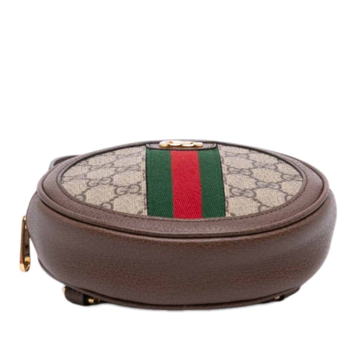 Gucci Mini GG Supreme Web Ophidia Round Backpack