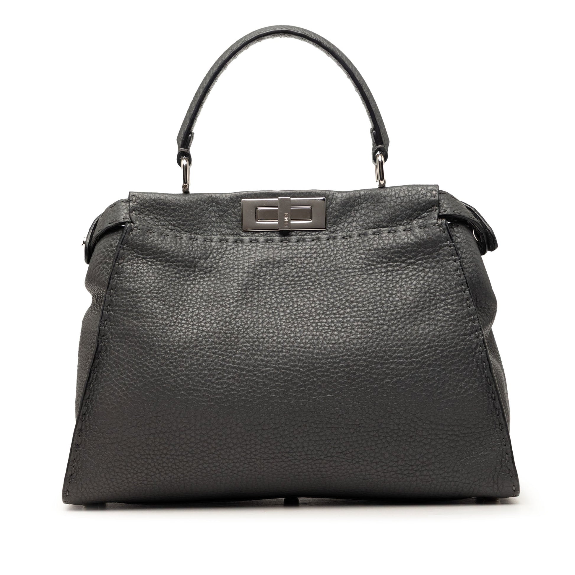 Fendi Medium Calfskin Peekaboo Iconic Satchel