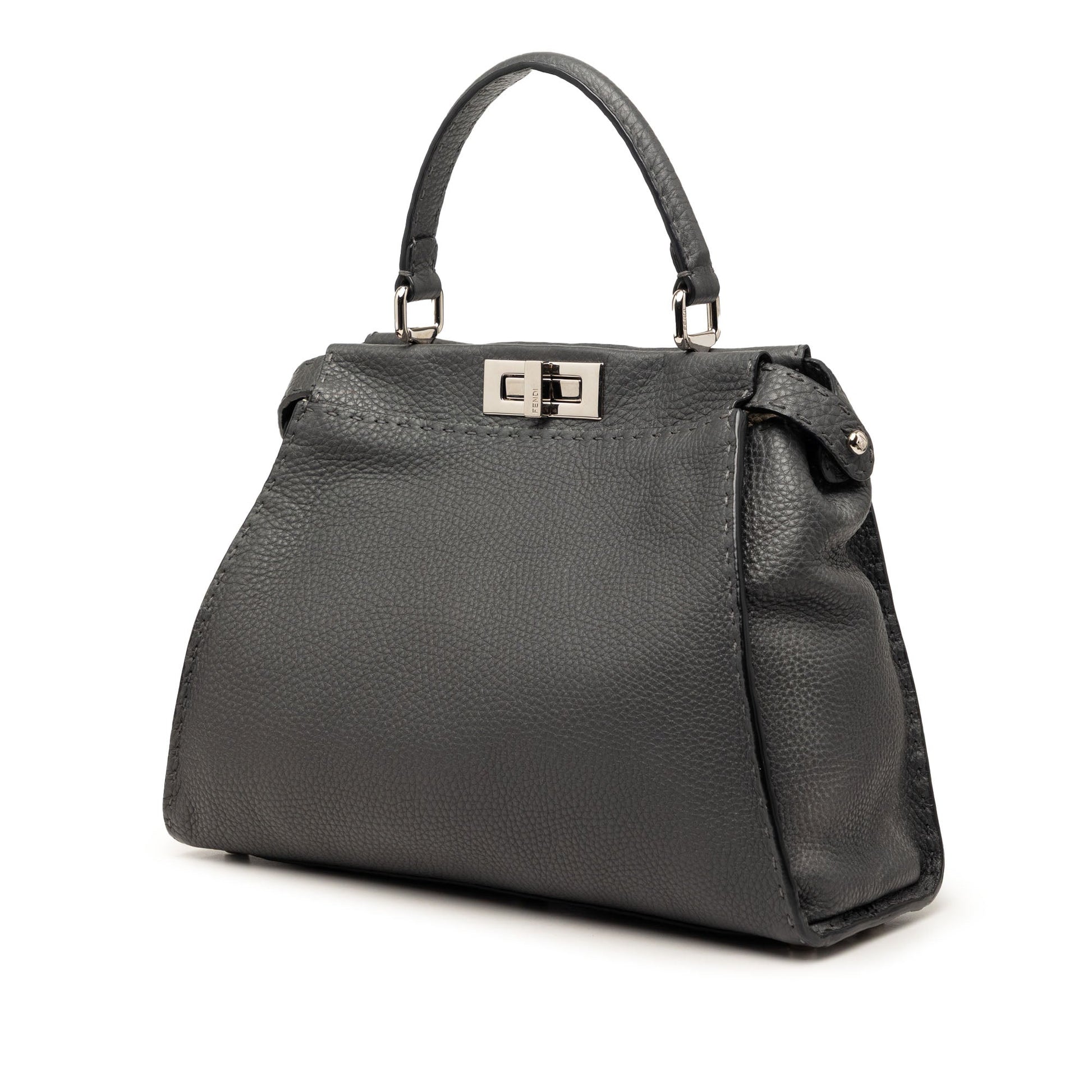 Fendi Medium Calfskin Peekaboo Iconic Satchel