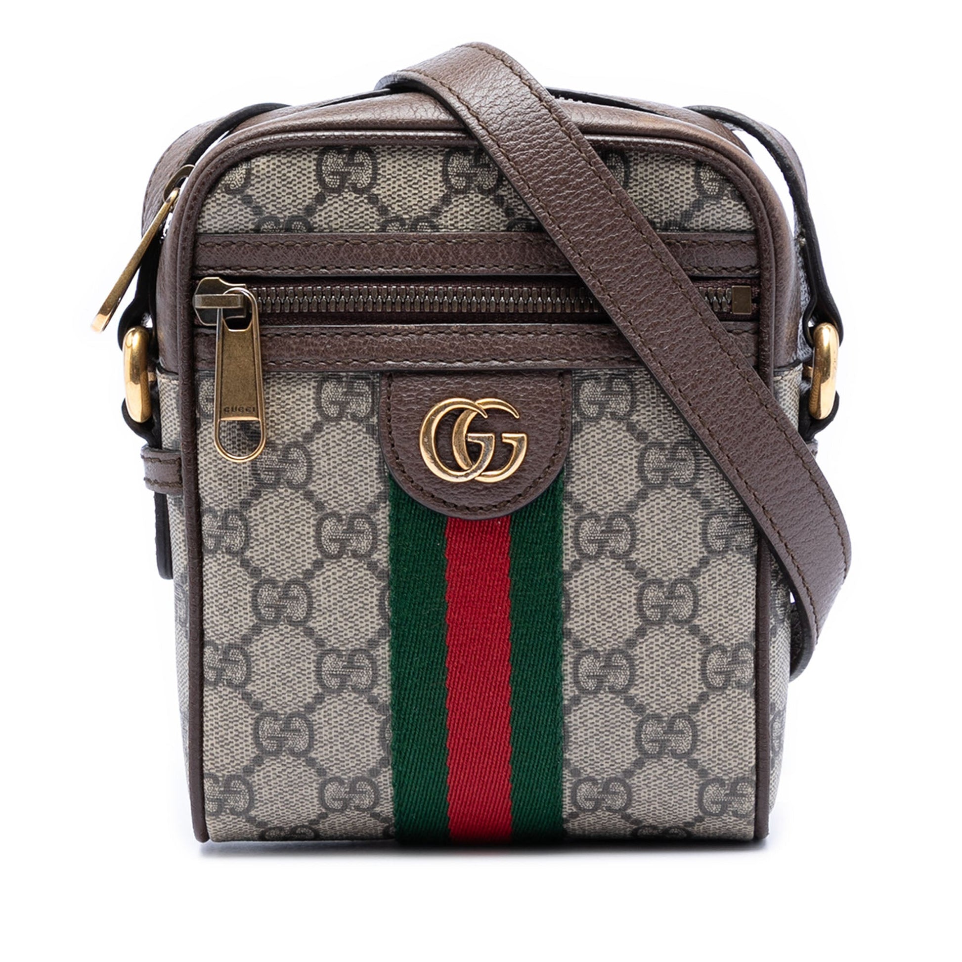 Gucci Mini GG Supreme Web Ophidia Crossbody