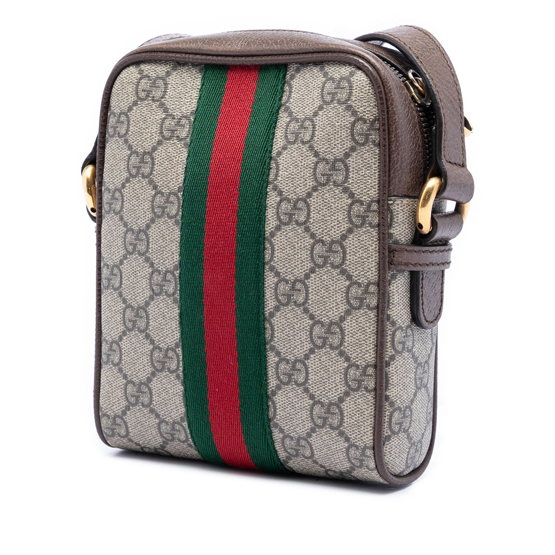 Gucci Mini GG Supreme Web Ophidia Crossbody