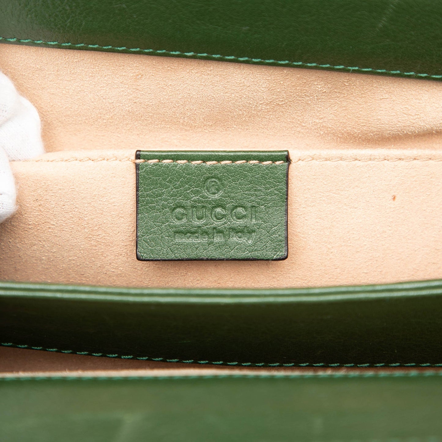 Gucci Small Suede Ophidia Chain Crossbody