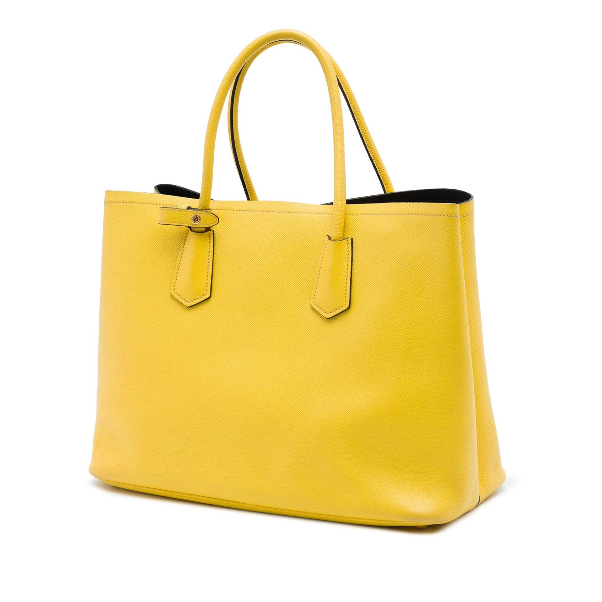 Prada Medium Saffiano Cuir Double Satchel