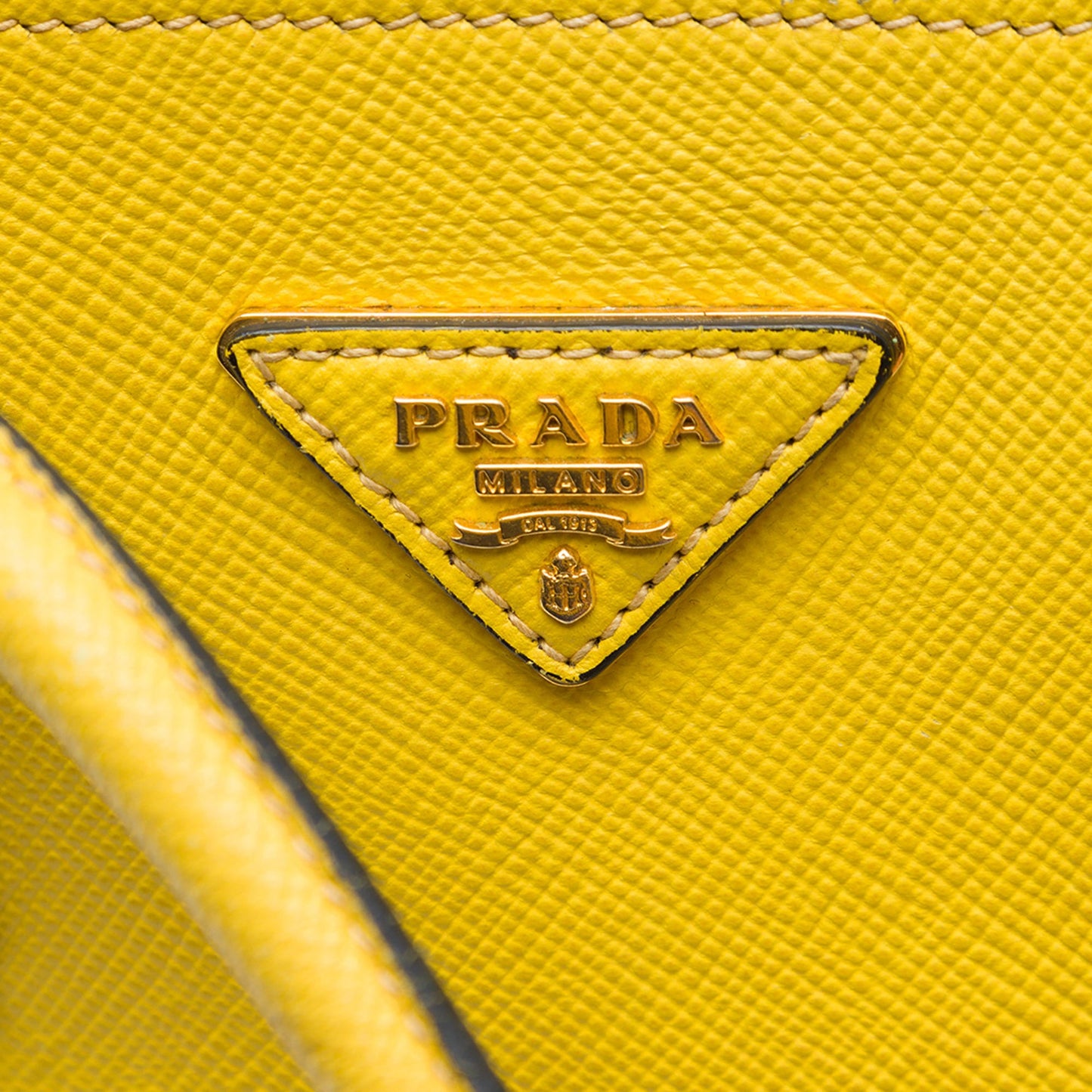 Prada Medium Saffiano Cuir Double Satchel