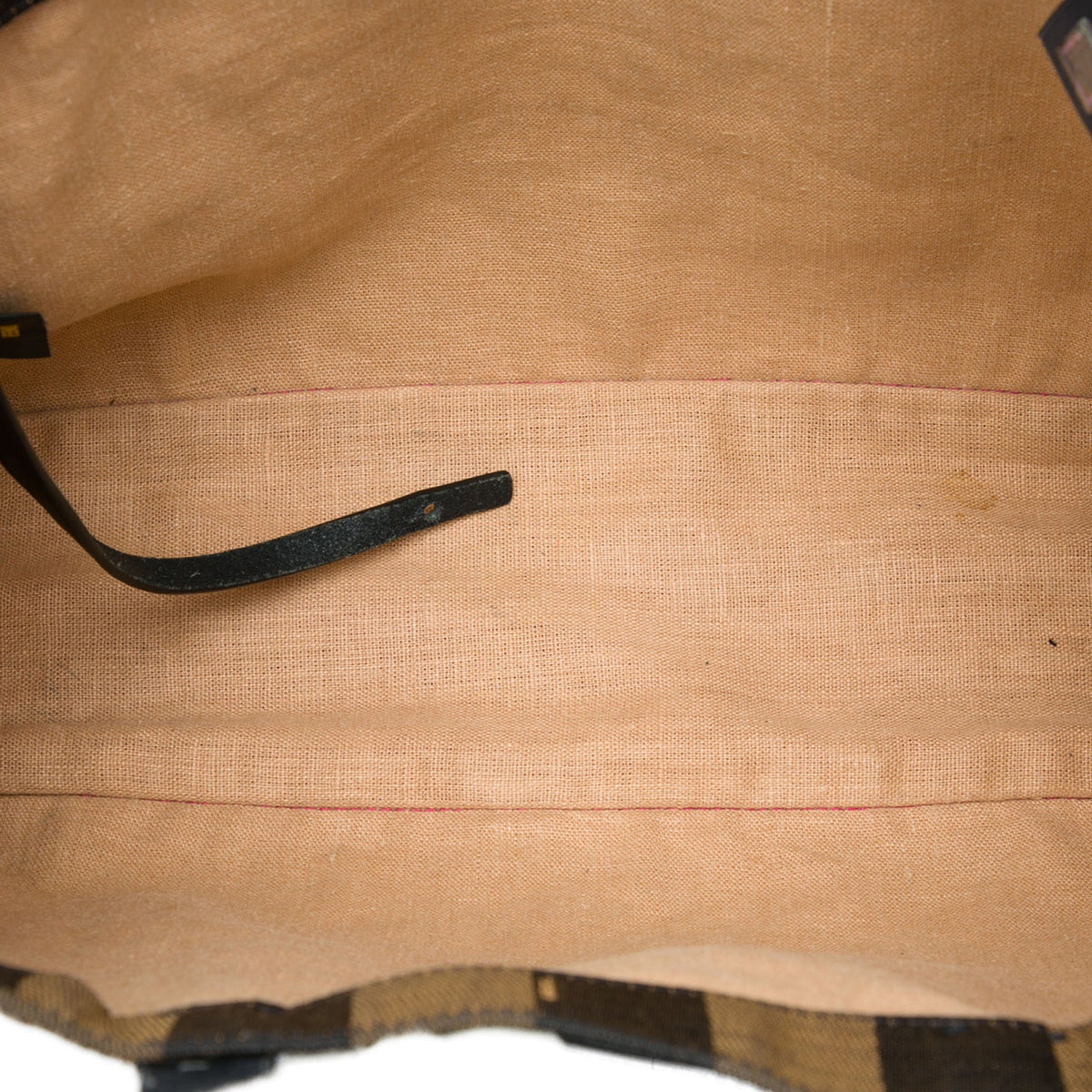 Fendi Pequin Canvas Simply Shopping Tote — Pink