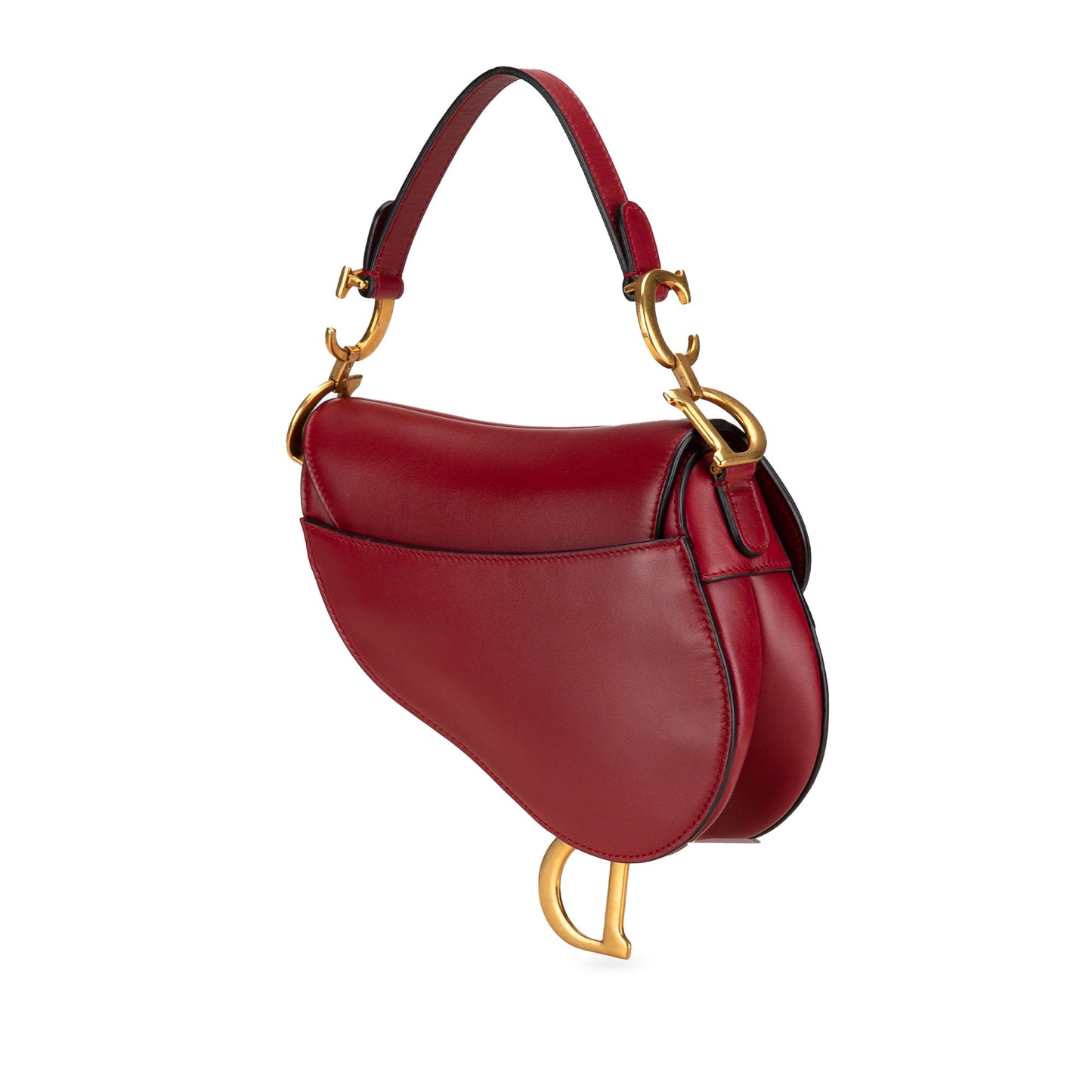 Dior Mini Grained Calfskin Saddle Bag