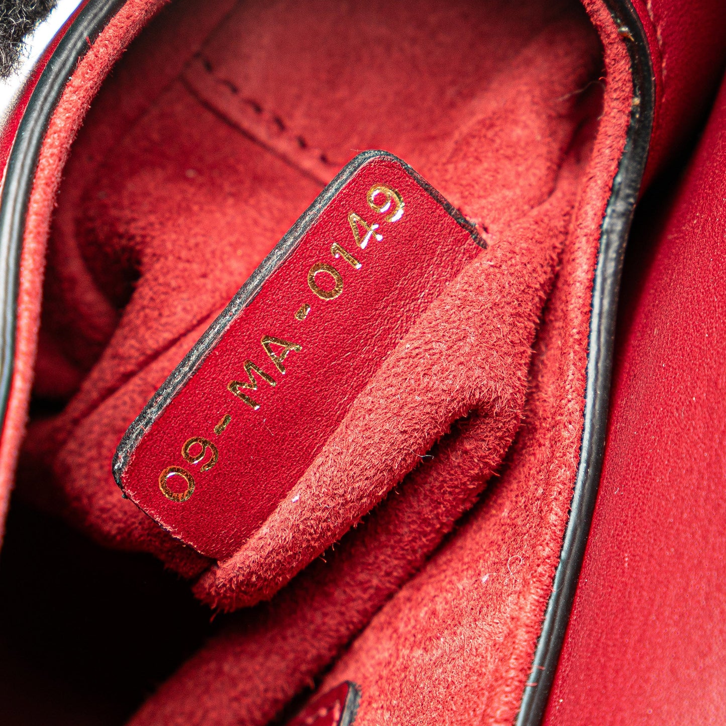 Dior Mini Grained Calfskin Saddle Bag