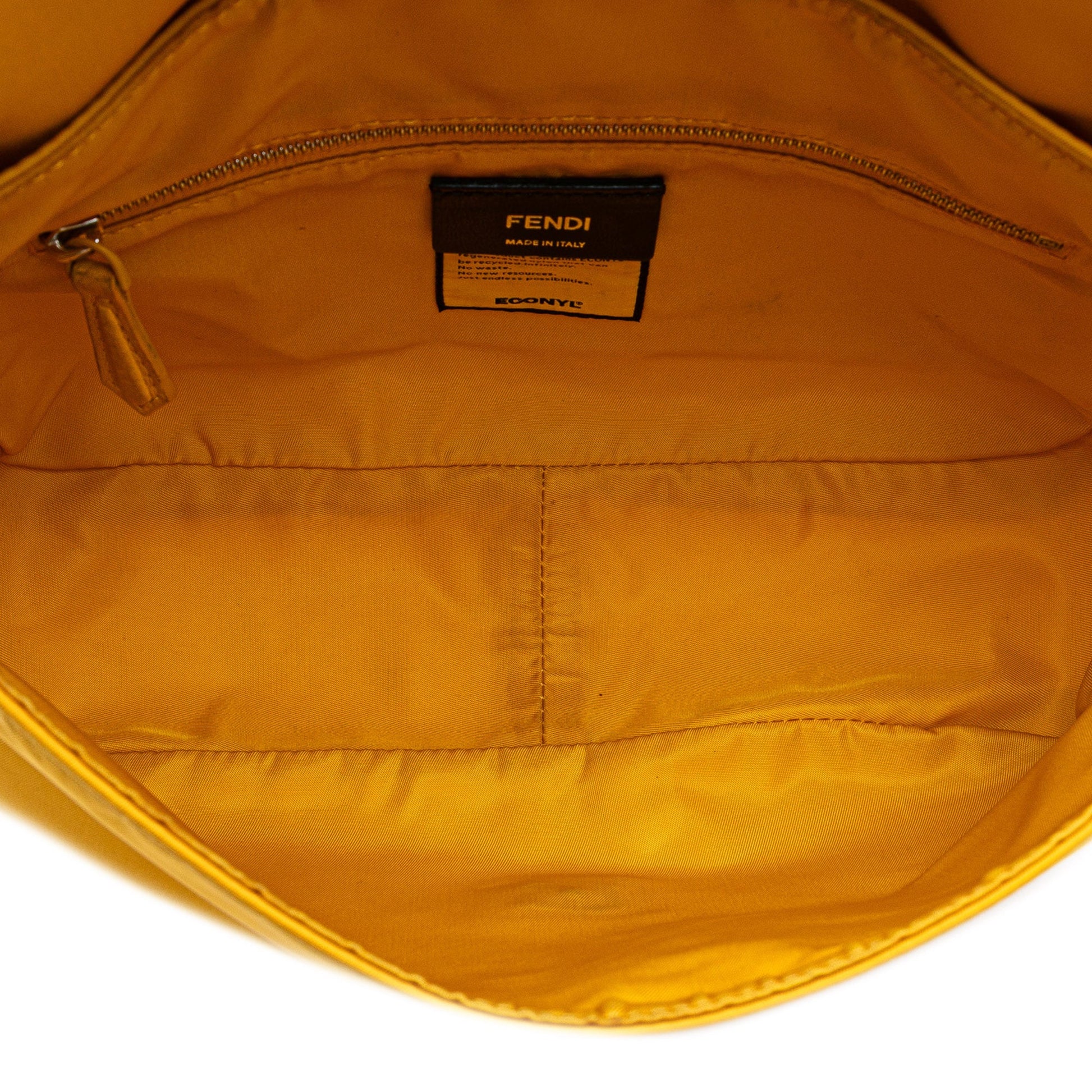 Fendi Medium Econyl Nylon Baguette Crossbody