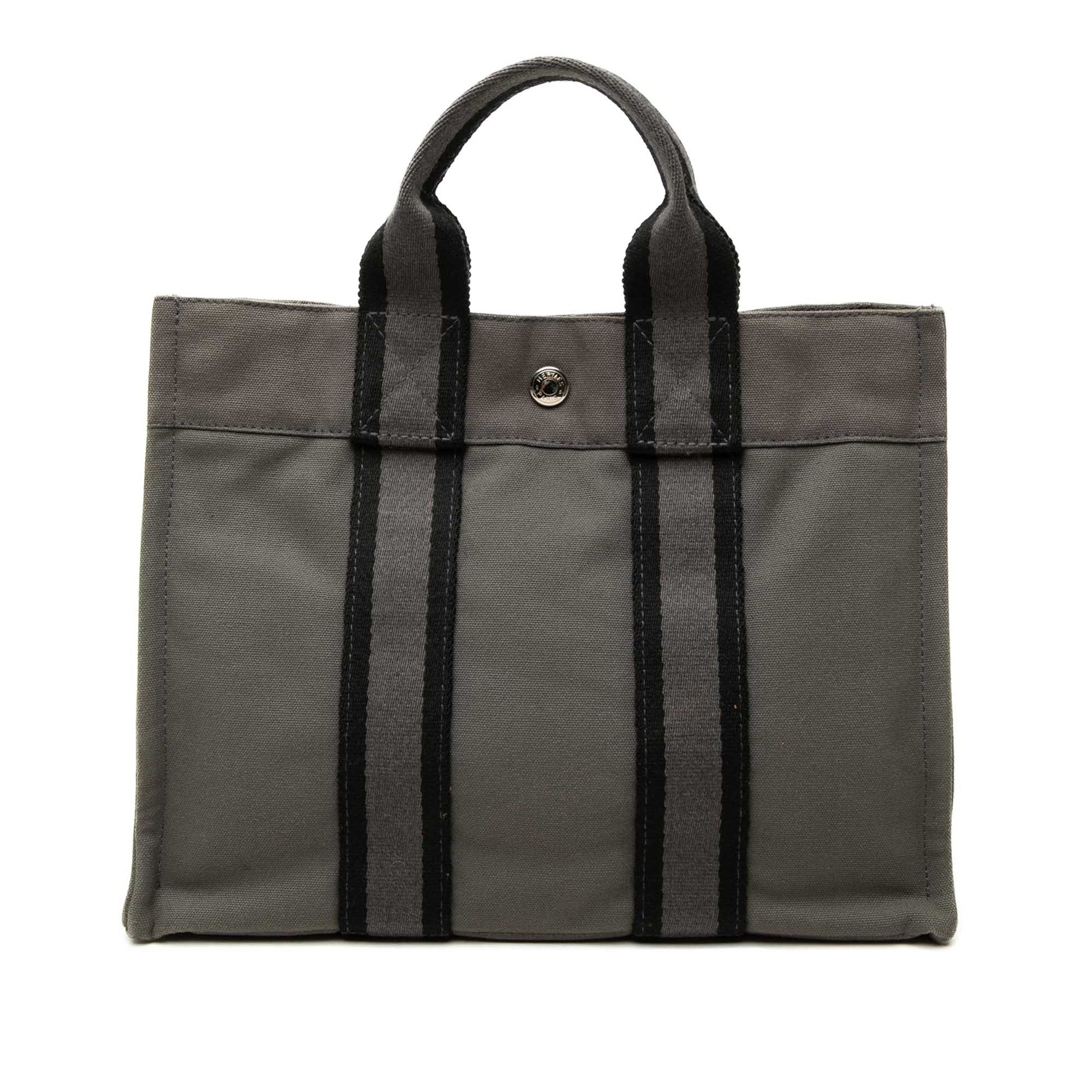 Hermès Canvas Fourre Tout PM