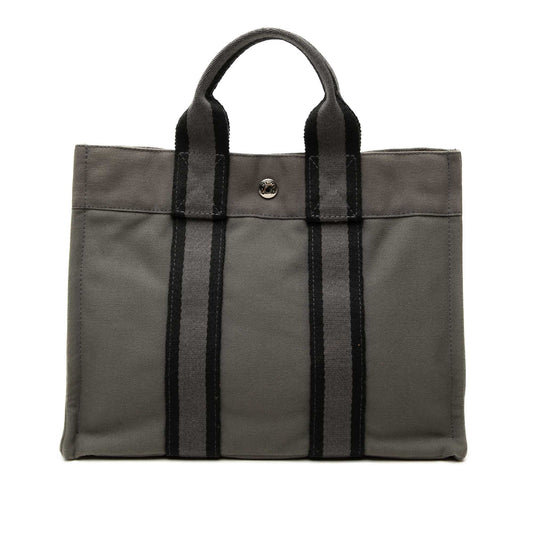 Hermès Canvas Fourre Tout PM