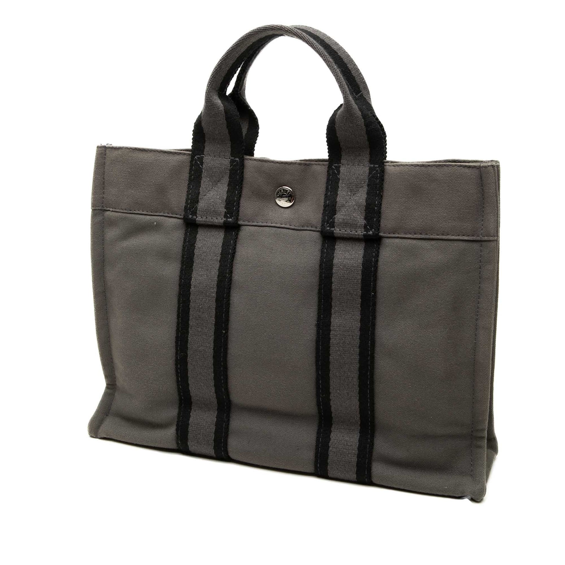 Hermès Canvas Fourre Tout PM