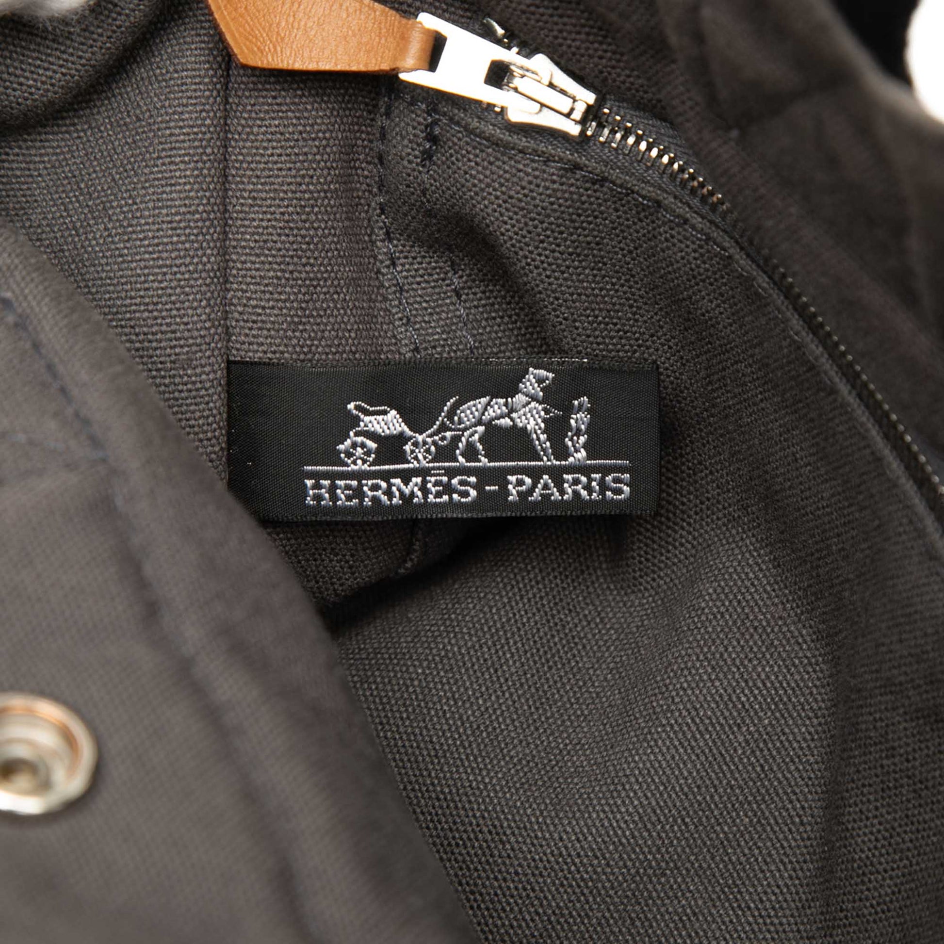 Hermès Canvas Fourre Tout PM