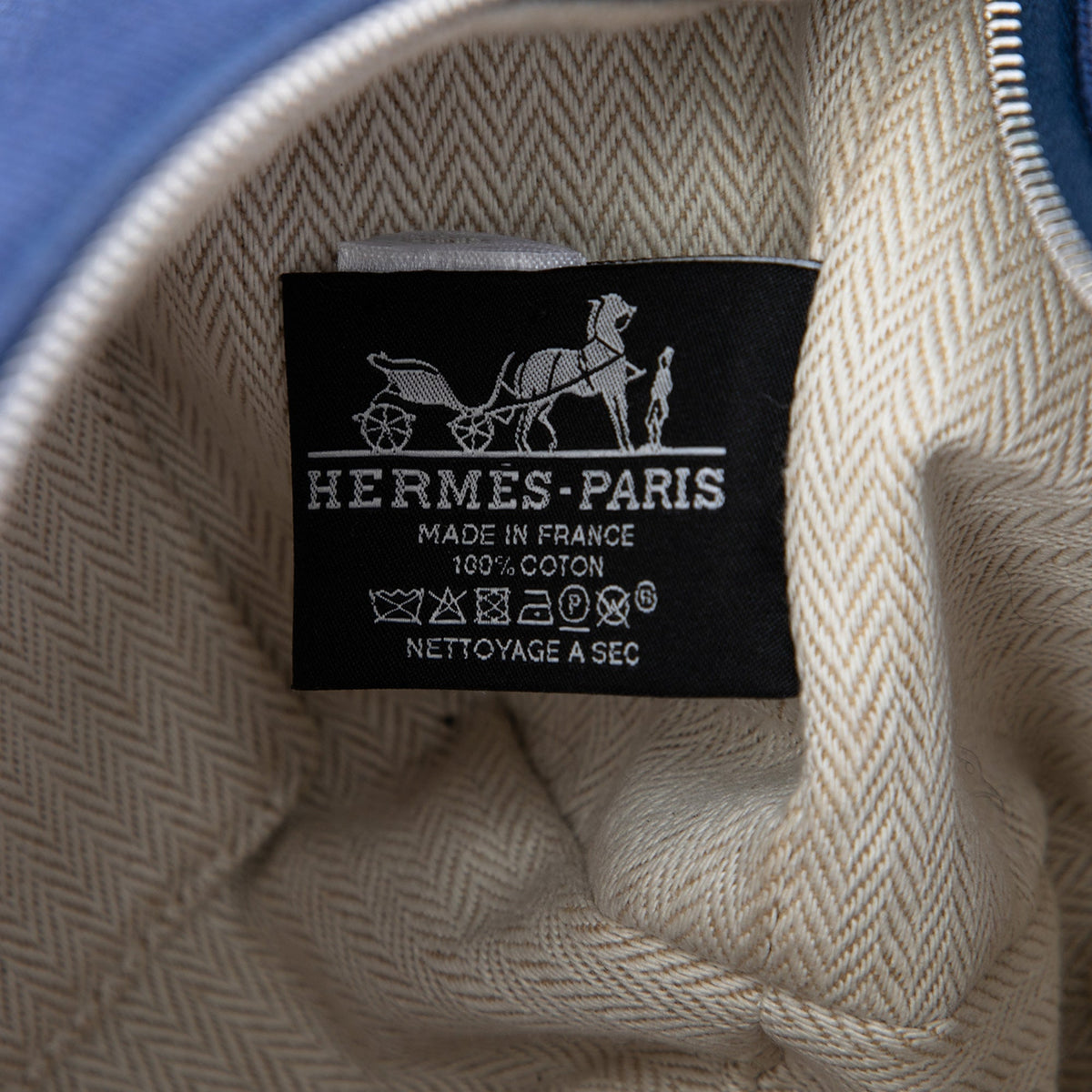 Hermès Small Toile Bride A Brac Case