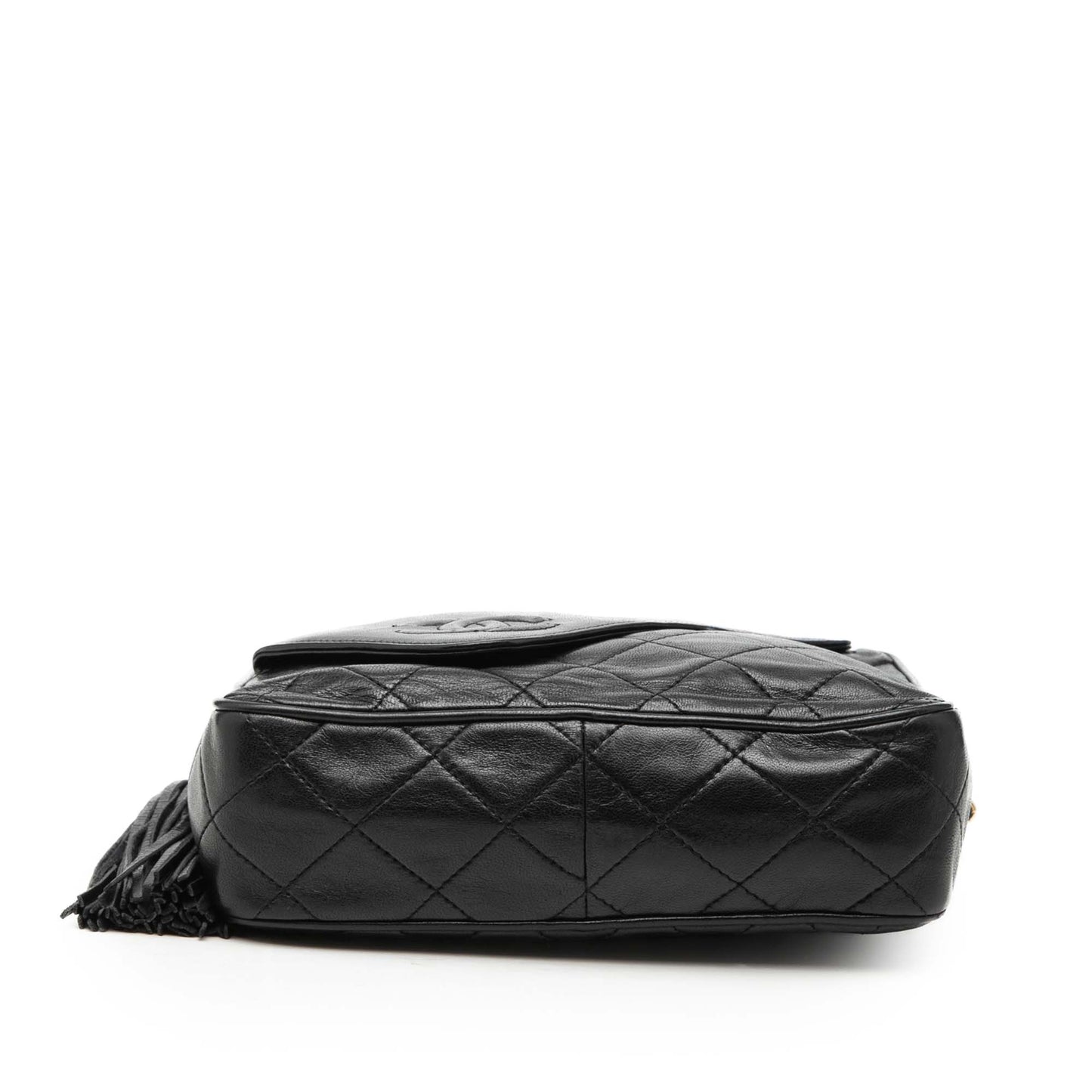 Chanel Mini CC Quilted Lambskin Tassel Camera Bag