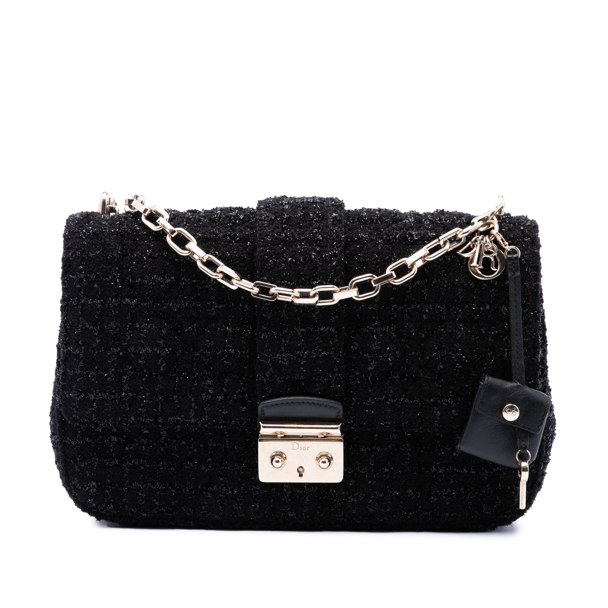 Dior Medium Tweed Cannage Miss Dior Flap