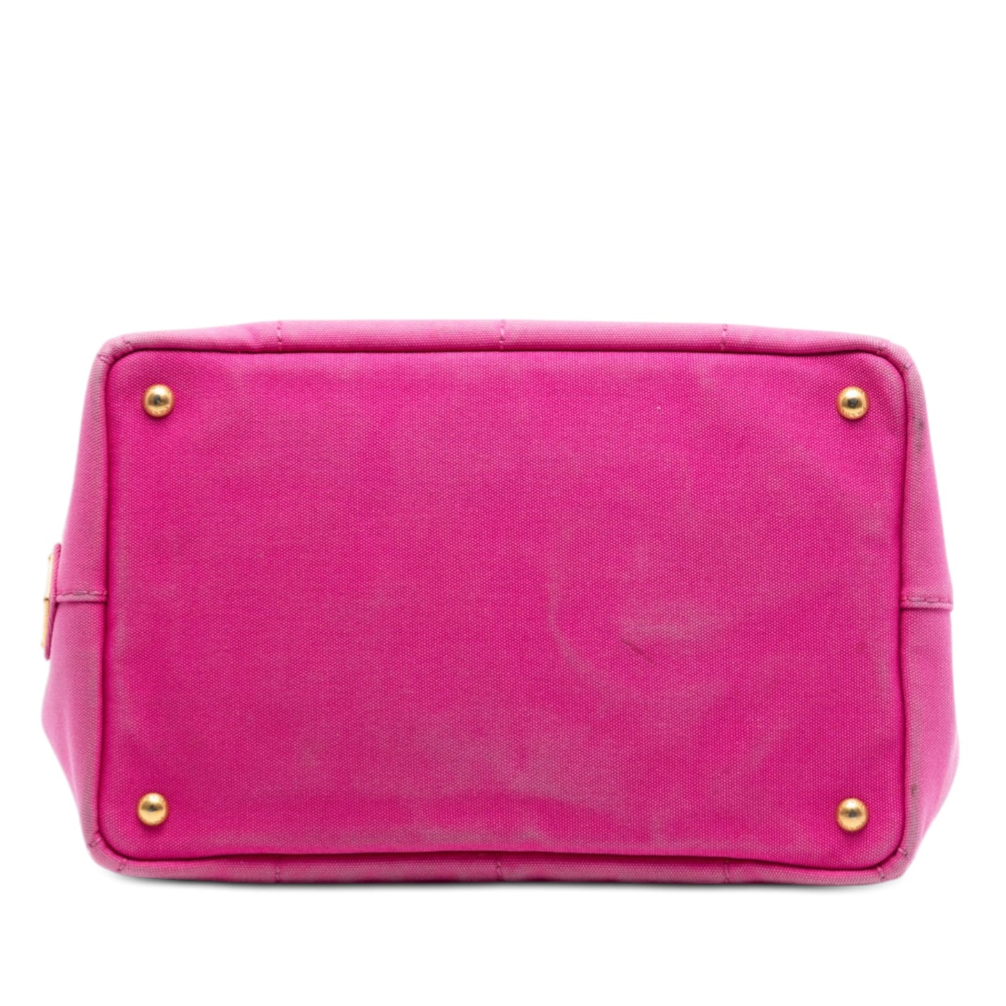 Prada Canvas Canapa Logo Satchel