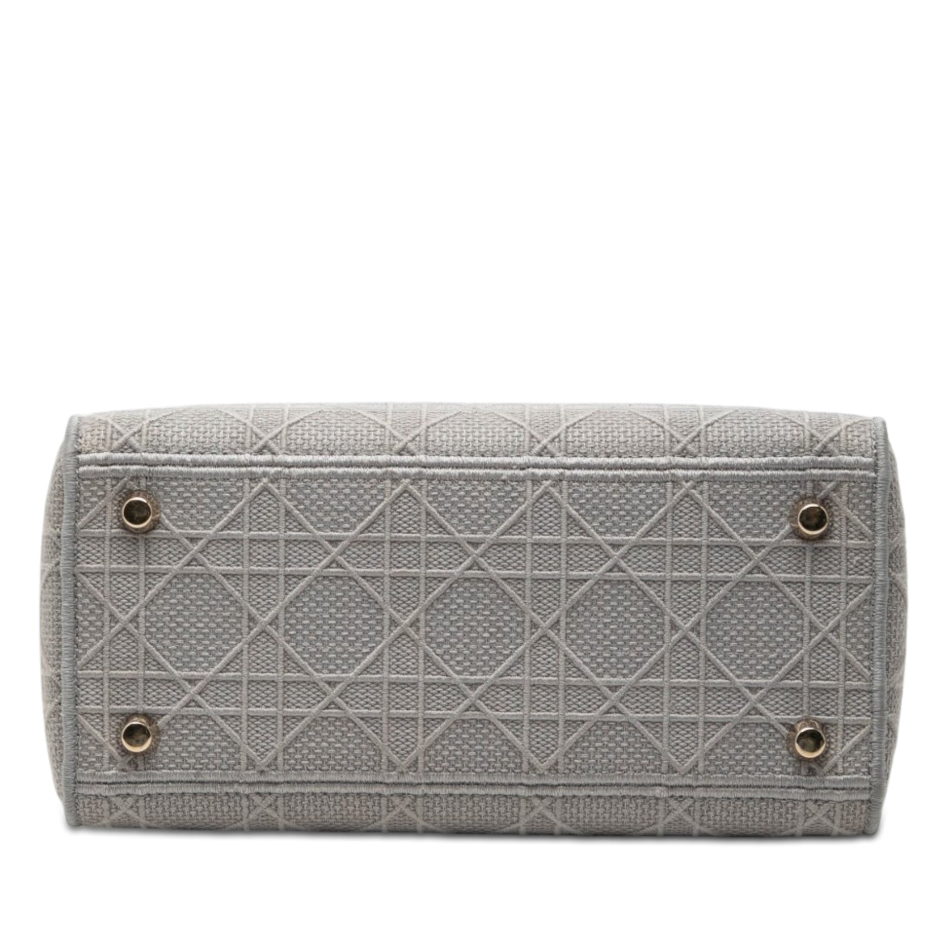 Dior Medium Canvas Cannage Lady D Lite