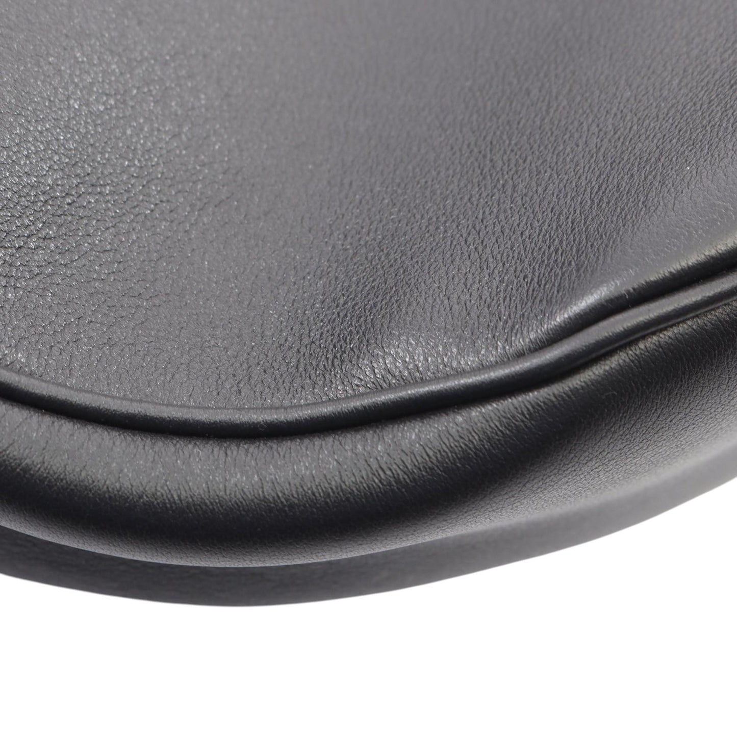 Prada Large Calfskin Demi Lune Shoulder Bag