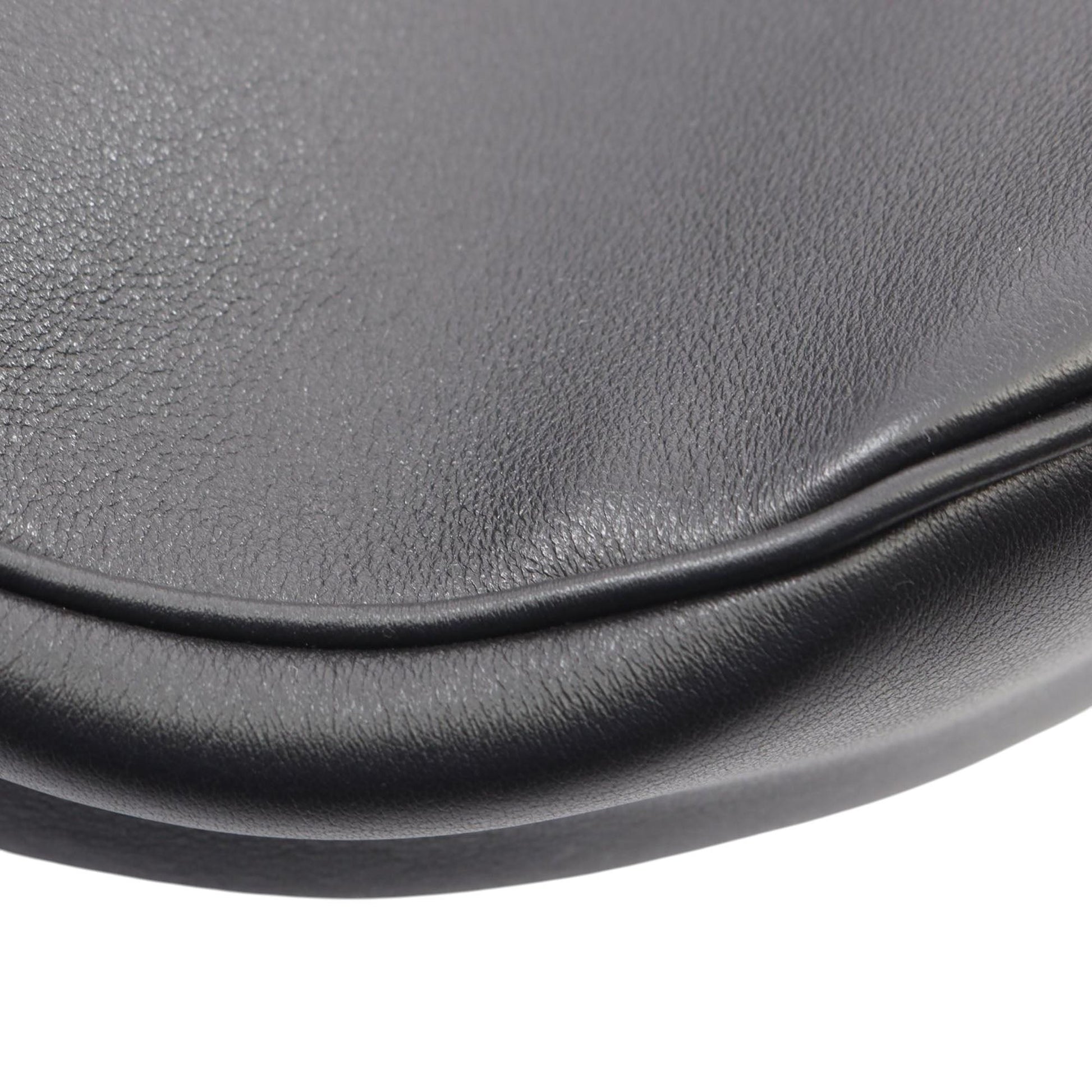 Prada Large Calfskin Demi Lune Shoulder Bag