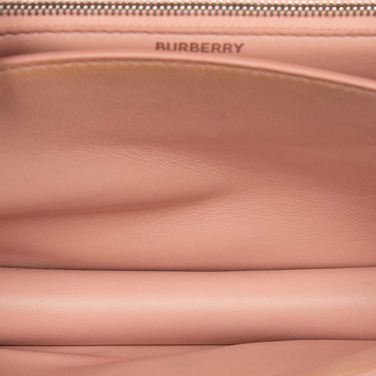 Burberry Small TB Monogram Embossed Calfskin Chain Shoulder Bag