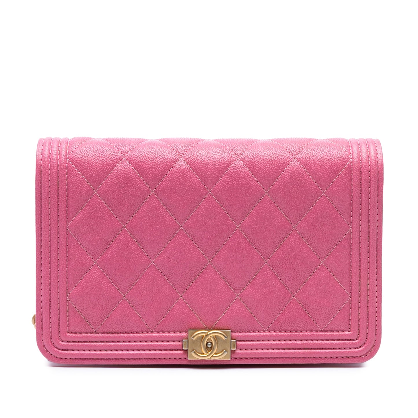 Chanel Small Quilted Caviar Boy Flap