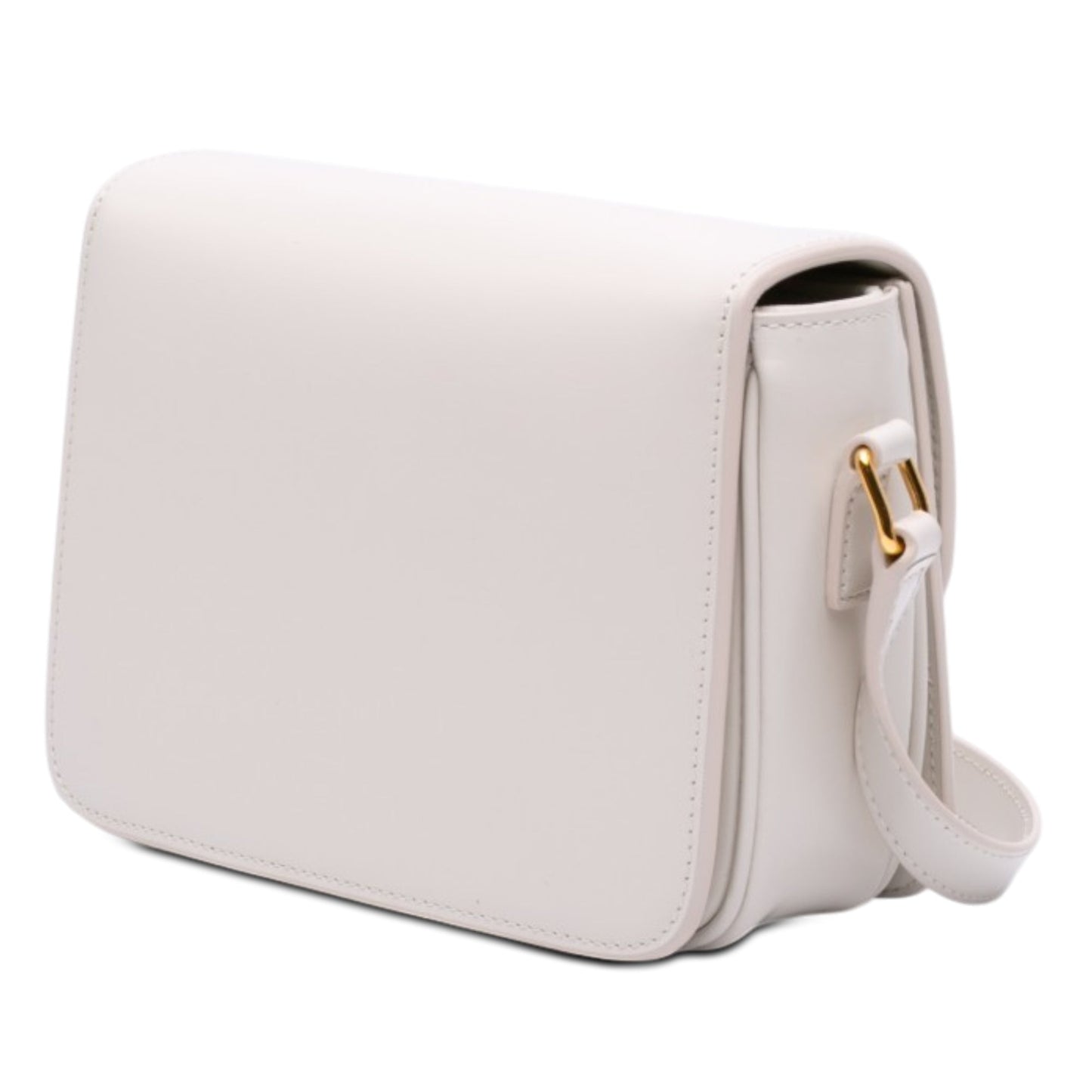 Celine Teen Shiny Calfskin Triomphe Crossbody