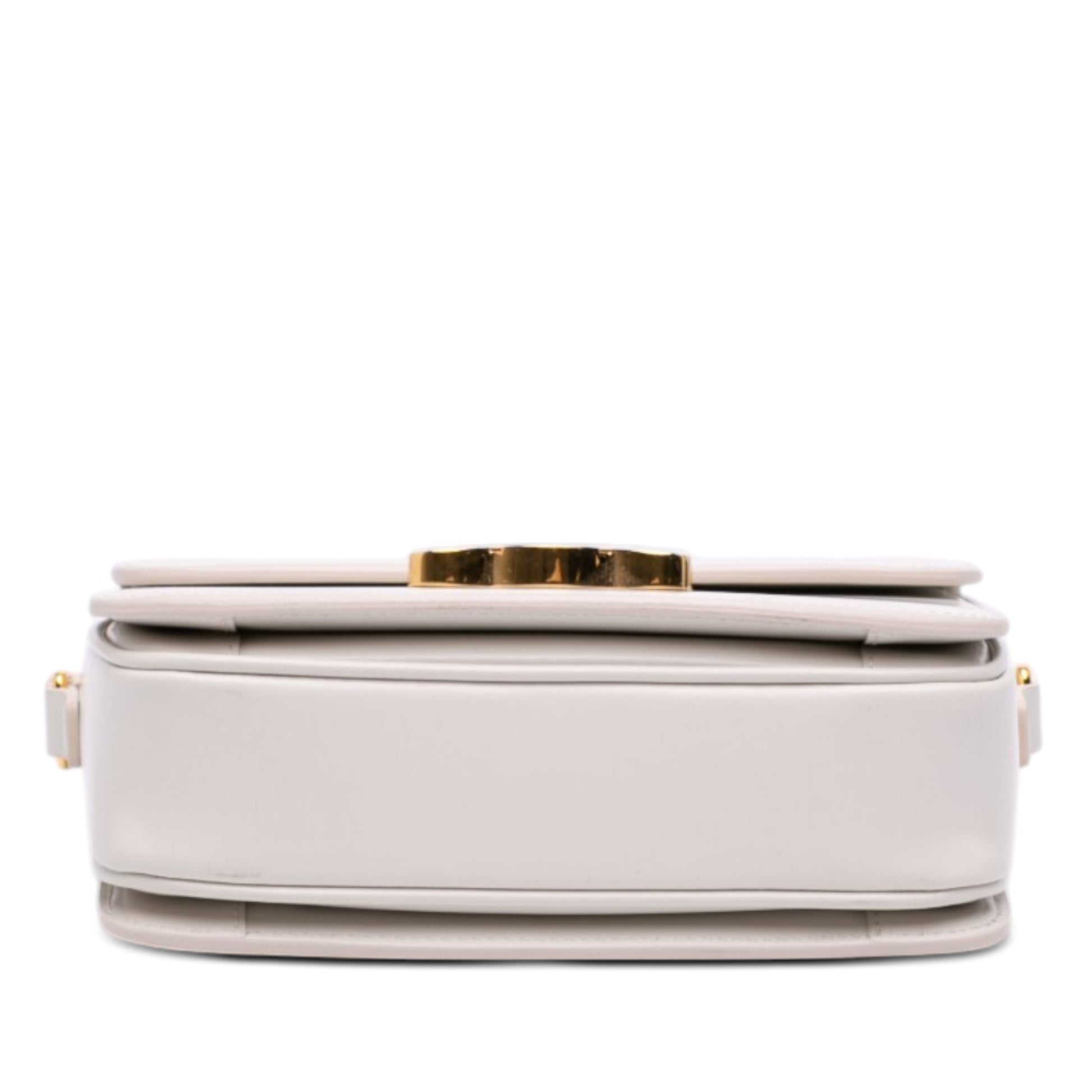 Celine Teen Shiny Calfskin Triomphe Crossbody