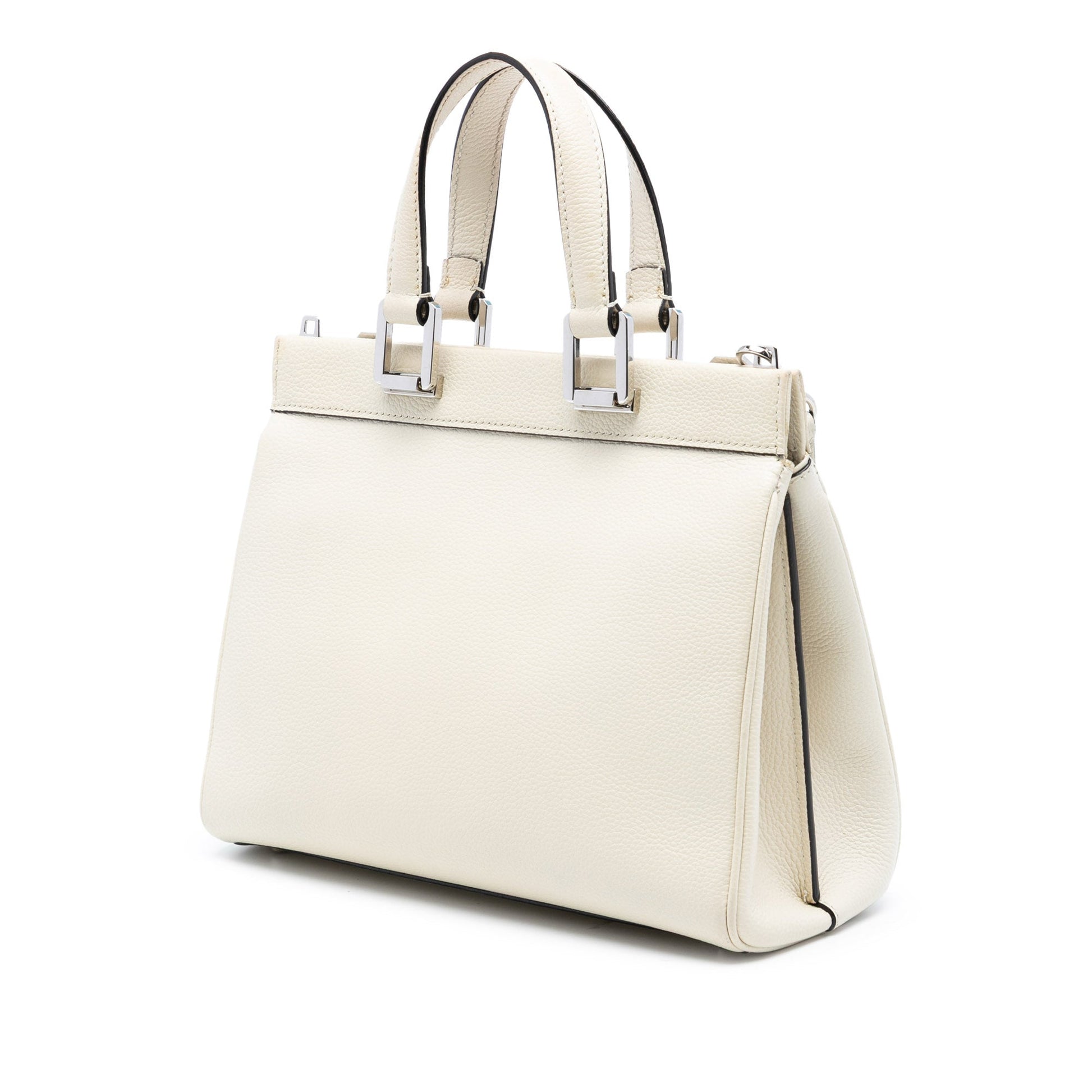 Gucci Small Grained Calfskin Zumi Top Handle Bag